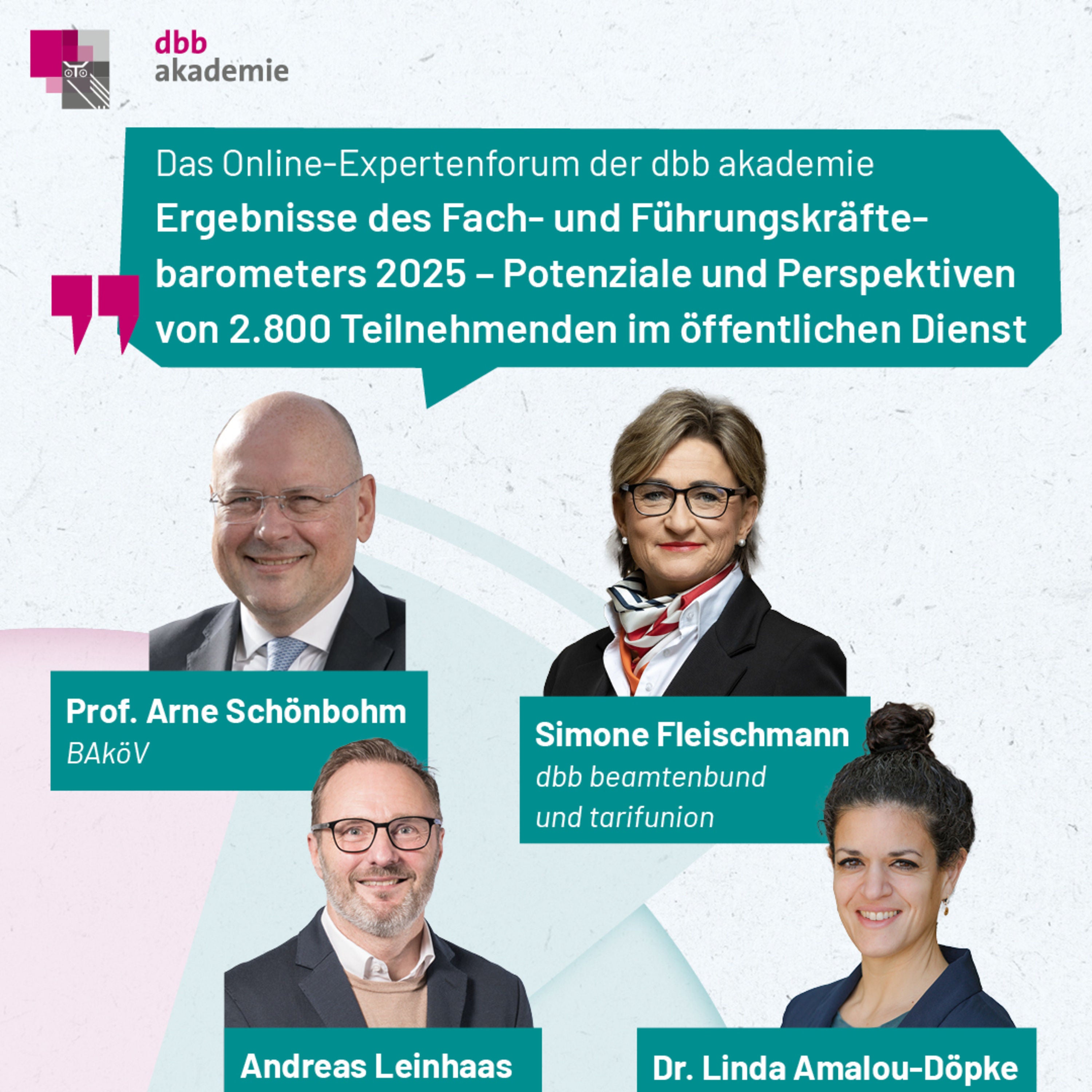 Ergebnisse des Fach- und Führungskräftebarometers 2025 - Potenziale und Perspektiven von 2.800 Teilnehmenden im öffentlichen Dienst