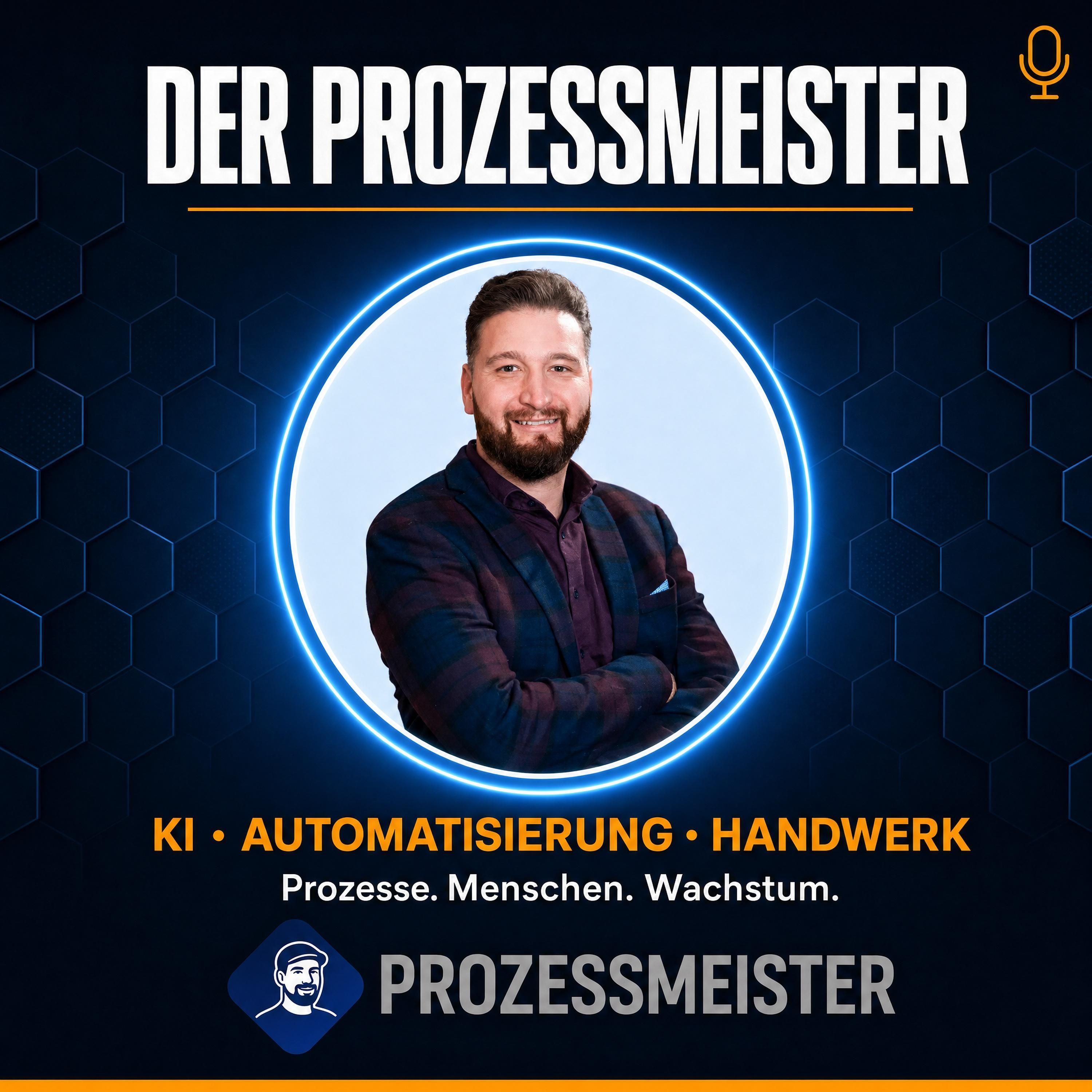 Der Prozessmeister Der Podcast für Unternehmer, die Prozesse automatisieren und ihr Unternehmen digital skalieren wollen.