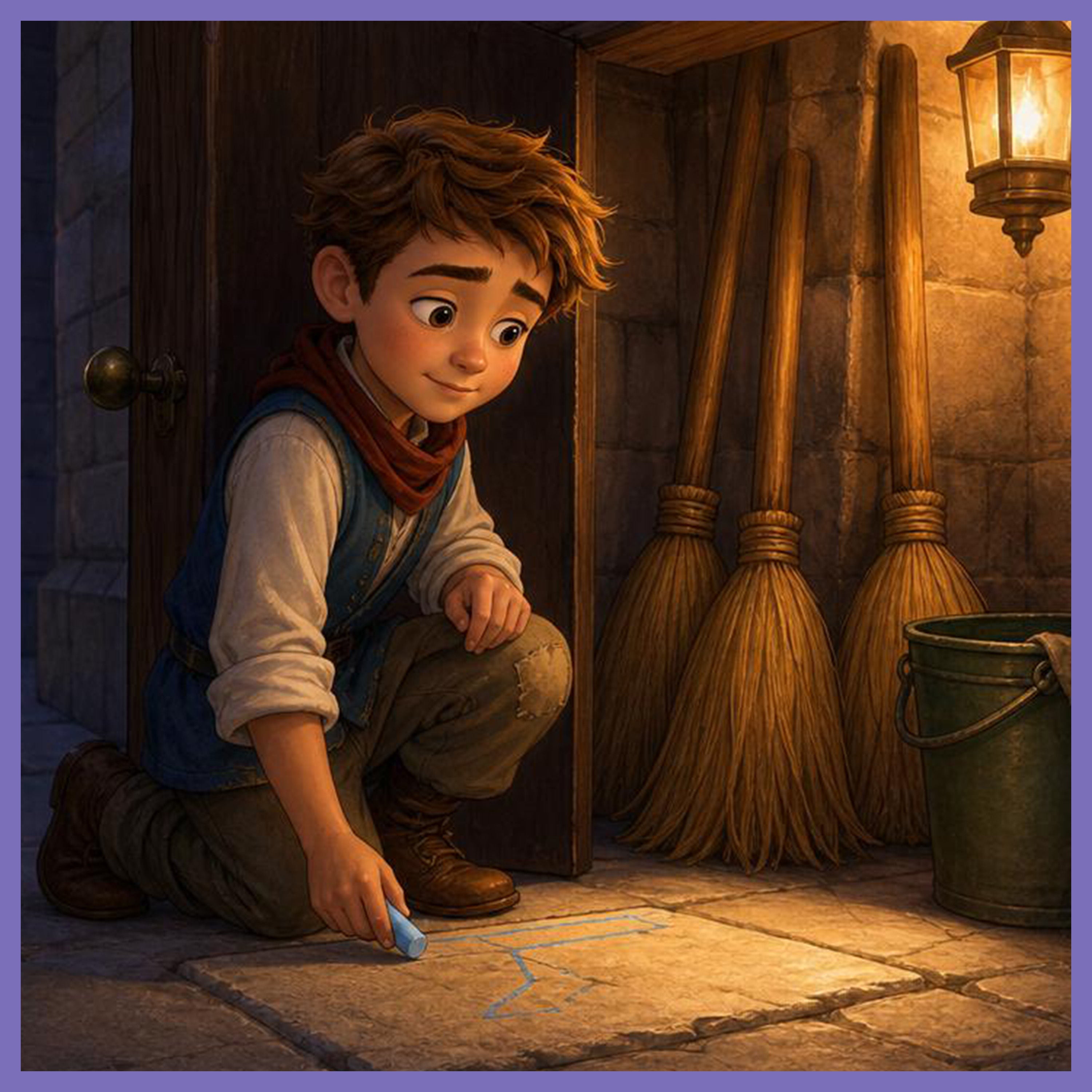 Oskar im Rätselschloss – Gute Nacht Geschichte für Kinder
