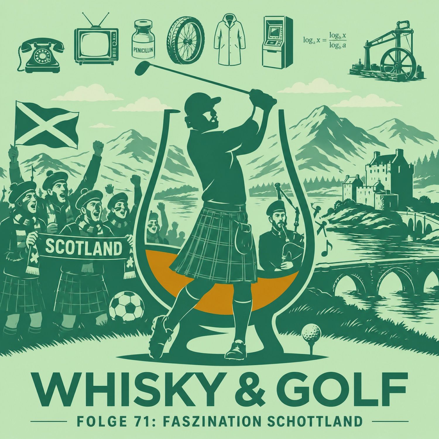 🎙️Folge 71: Faszination Schottland - Wieso man die Schotten nur lieben kann. No Scotland, No Party!