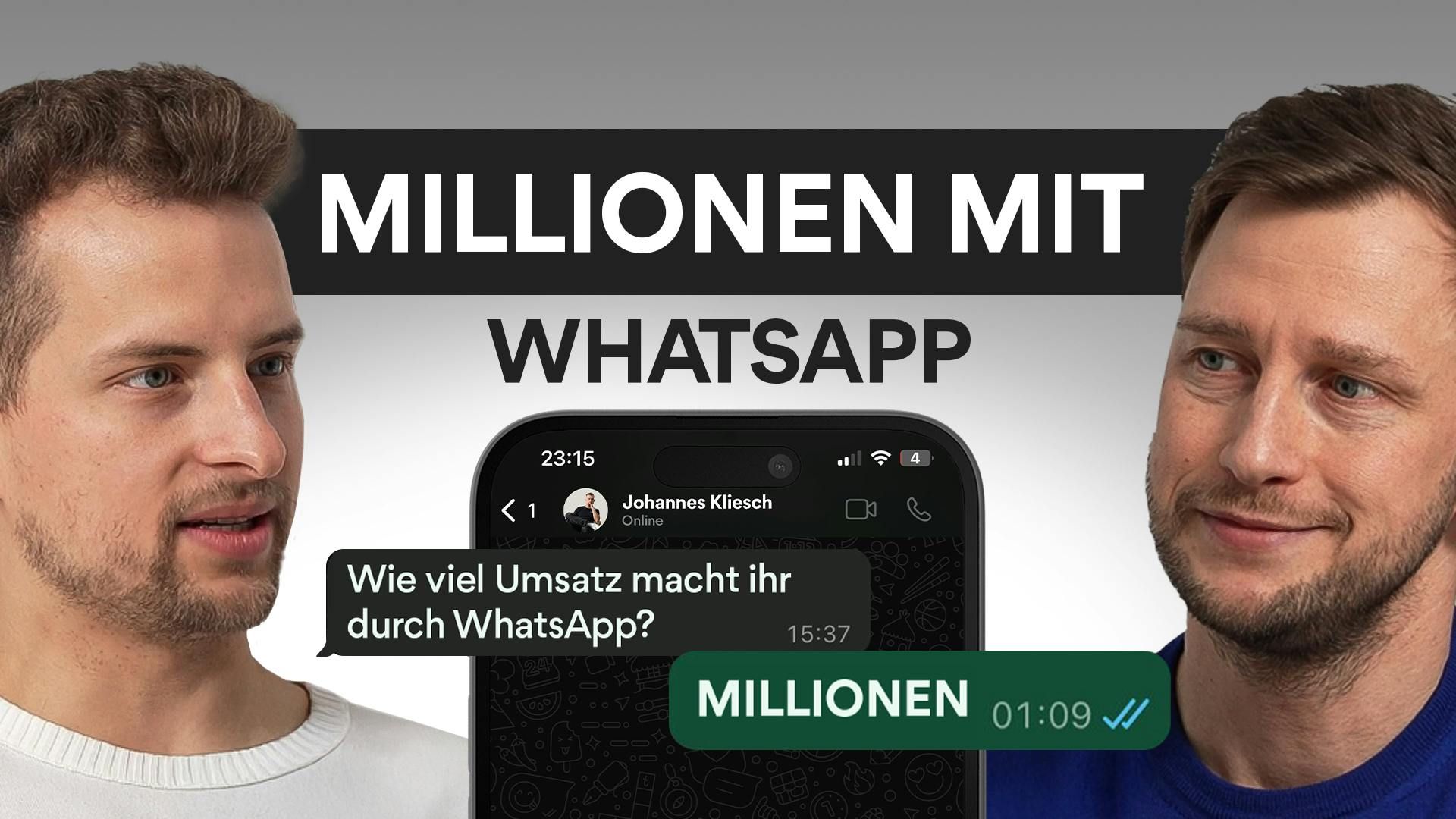 Ich mache Millionen mit WhatsApp Nachrichten!