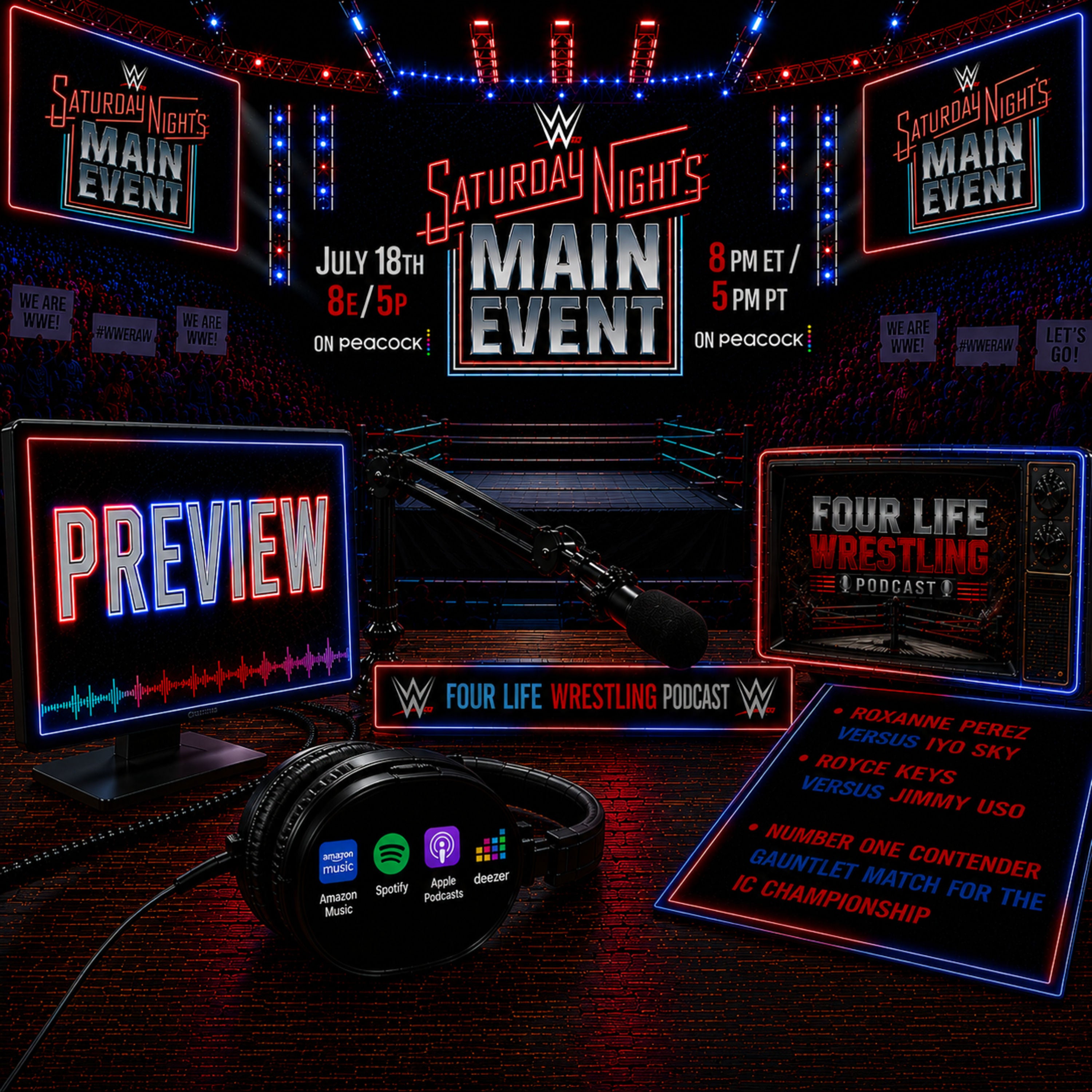 WWE Saturday Night's Main Event 2026 Preview | Alle Matches & Prognosen