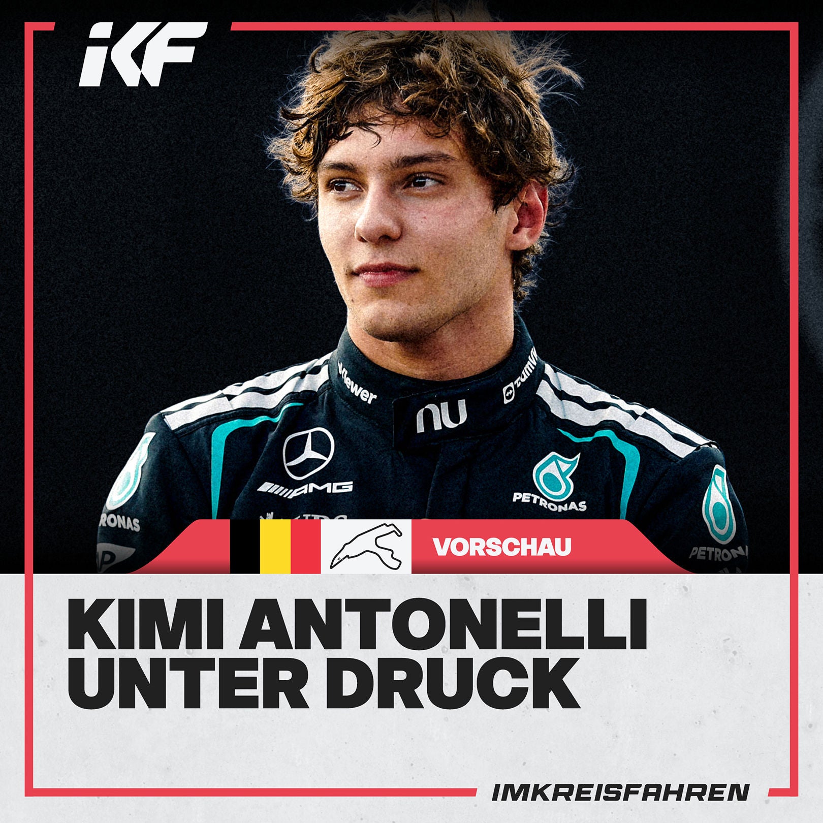 Antonelli unter Druck und neue Verstappen-Gerüchte | Vorschau Belgien
