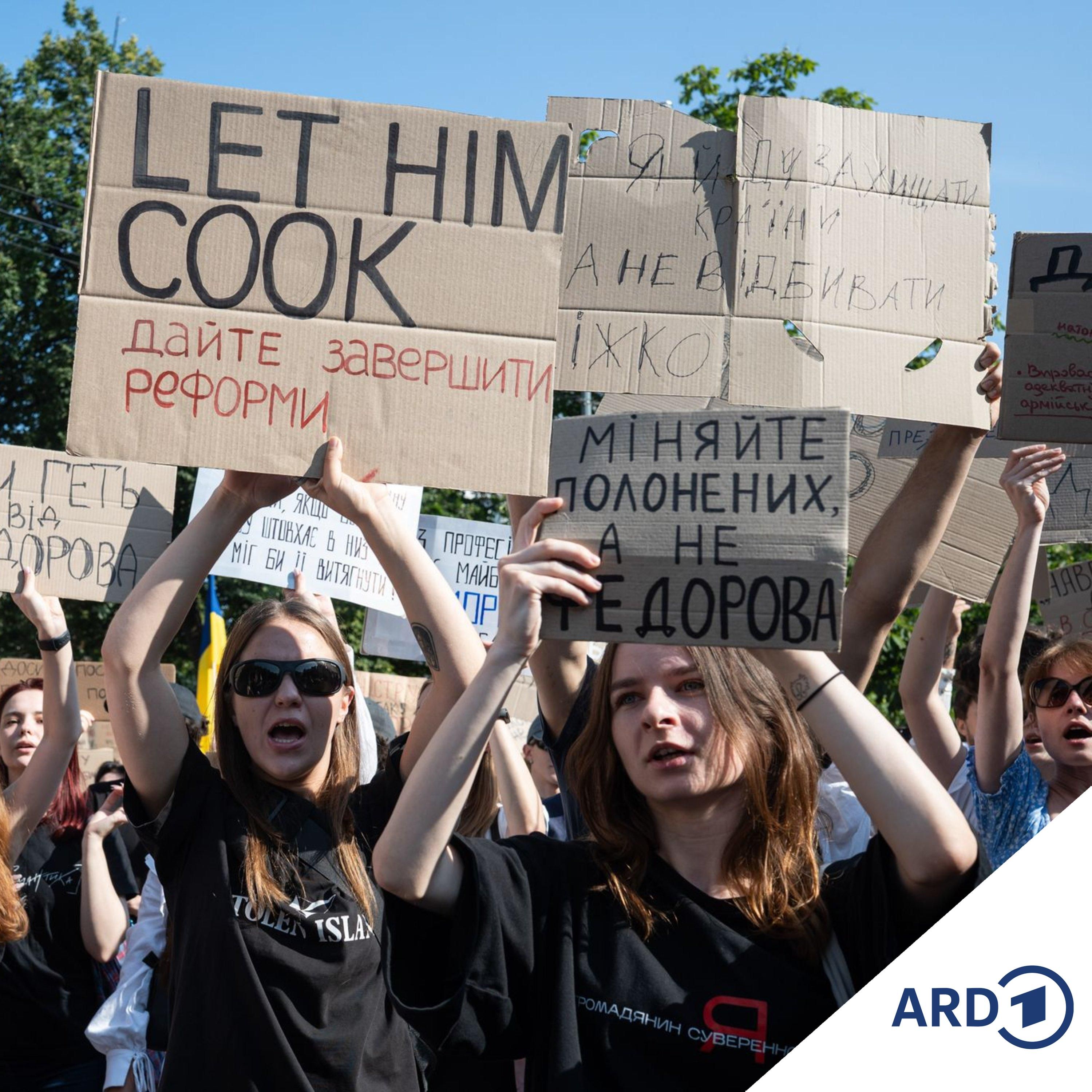 Selenskyj feuert Fedorow - und die Ukrainer protestieren
