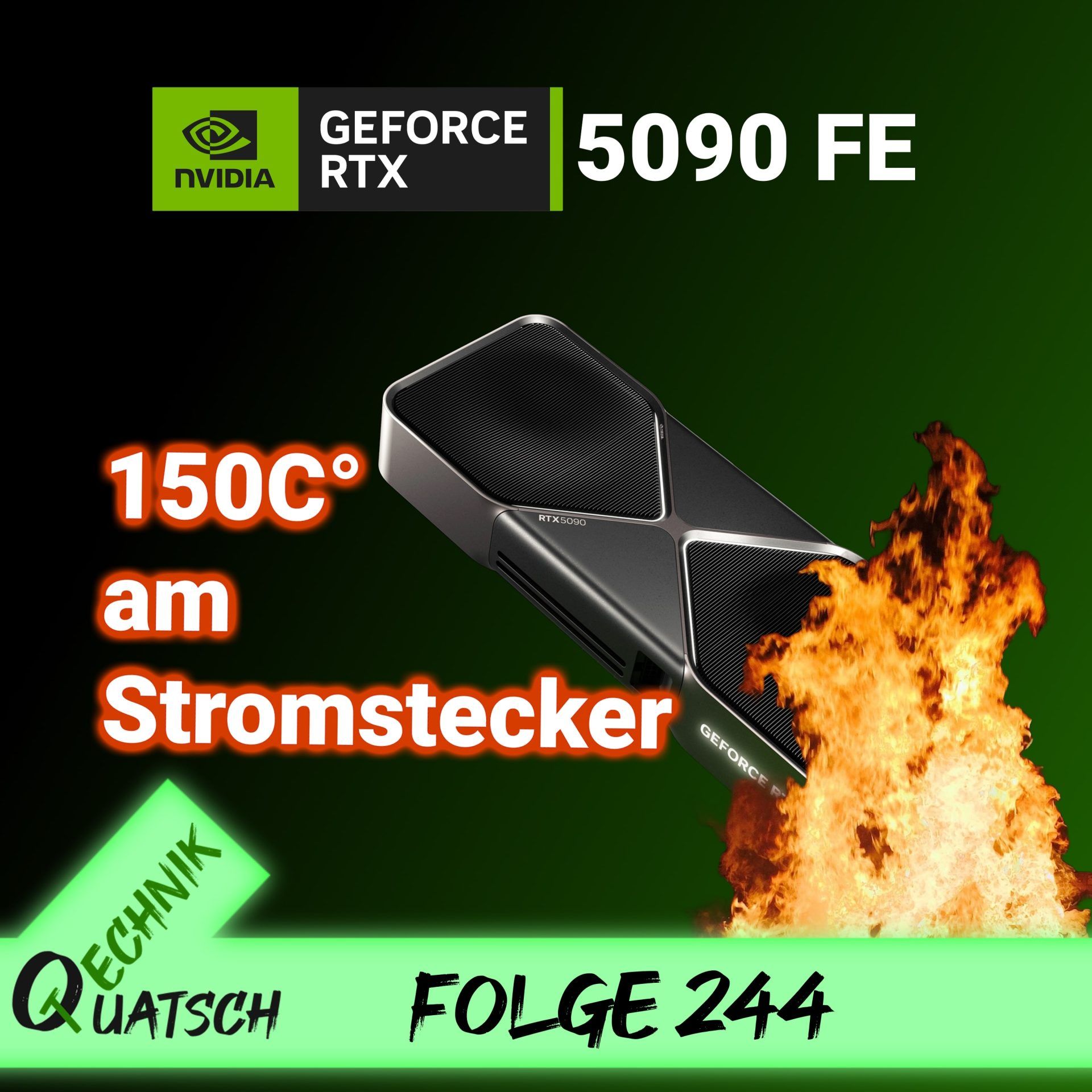 TQ244: Nvidia RTX 5090 FE – Stromstecker schmilzt, 150°C! Leaks: AMD Radeon RX 9070 XT ab 750 Dollar? Sancticide angespielt; The Witcher: Sirens of the Deep, Cassandra und Wicked angesehen