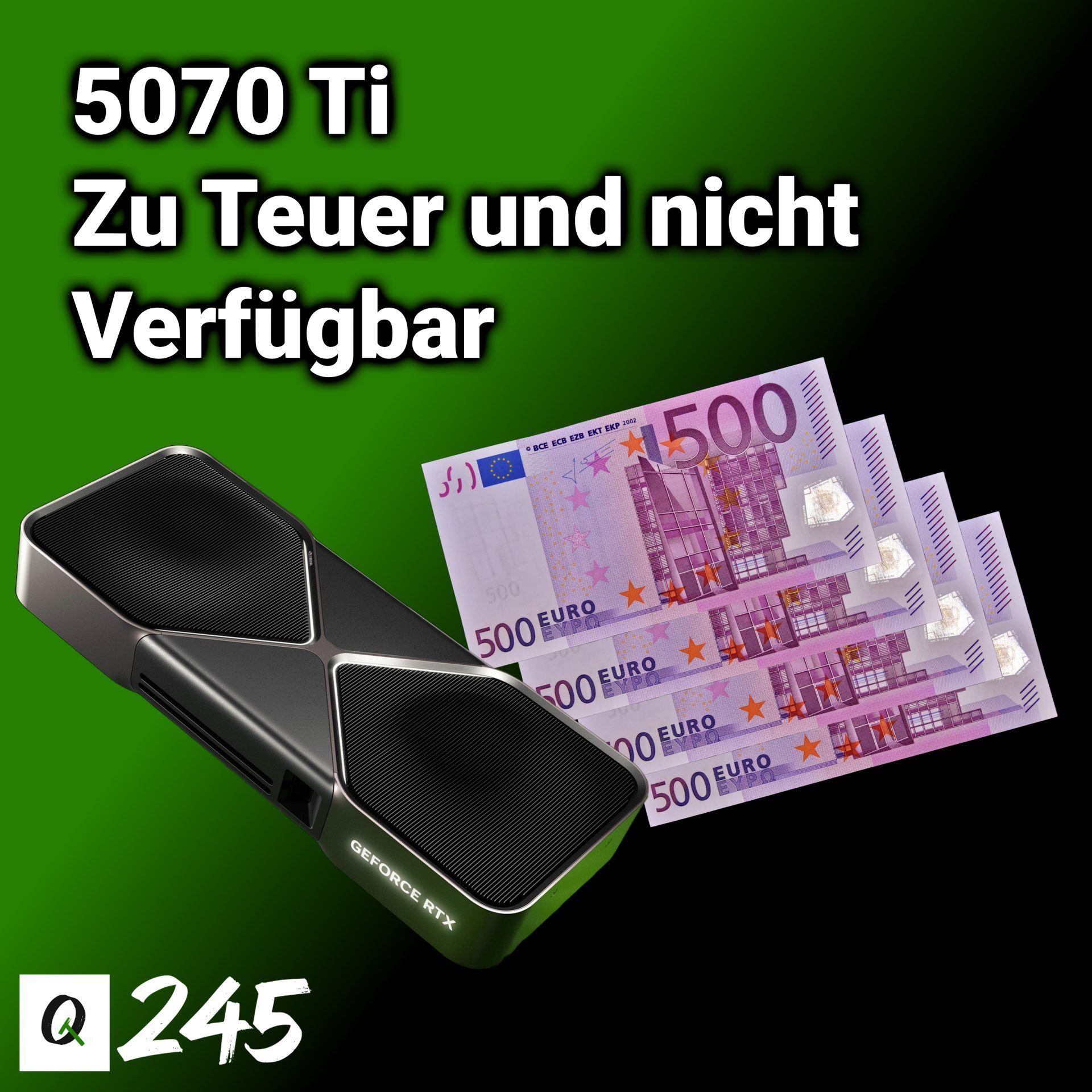 TQ245: RTX 5070 Ti – enttäuschend, zu teuer, nicht verfügbar; RTX-50-GPUs mit fehlenden ROPs im Umlauf; Nvidia stellt Unterstützung für 32bit-PhysX bei RTX 50 ein; Apple stellt „Budget“-iPhone 16e mit A18 und einer Kamera ab 699€ vor