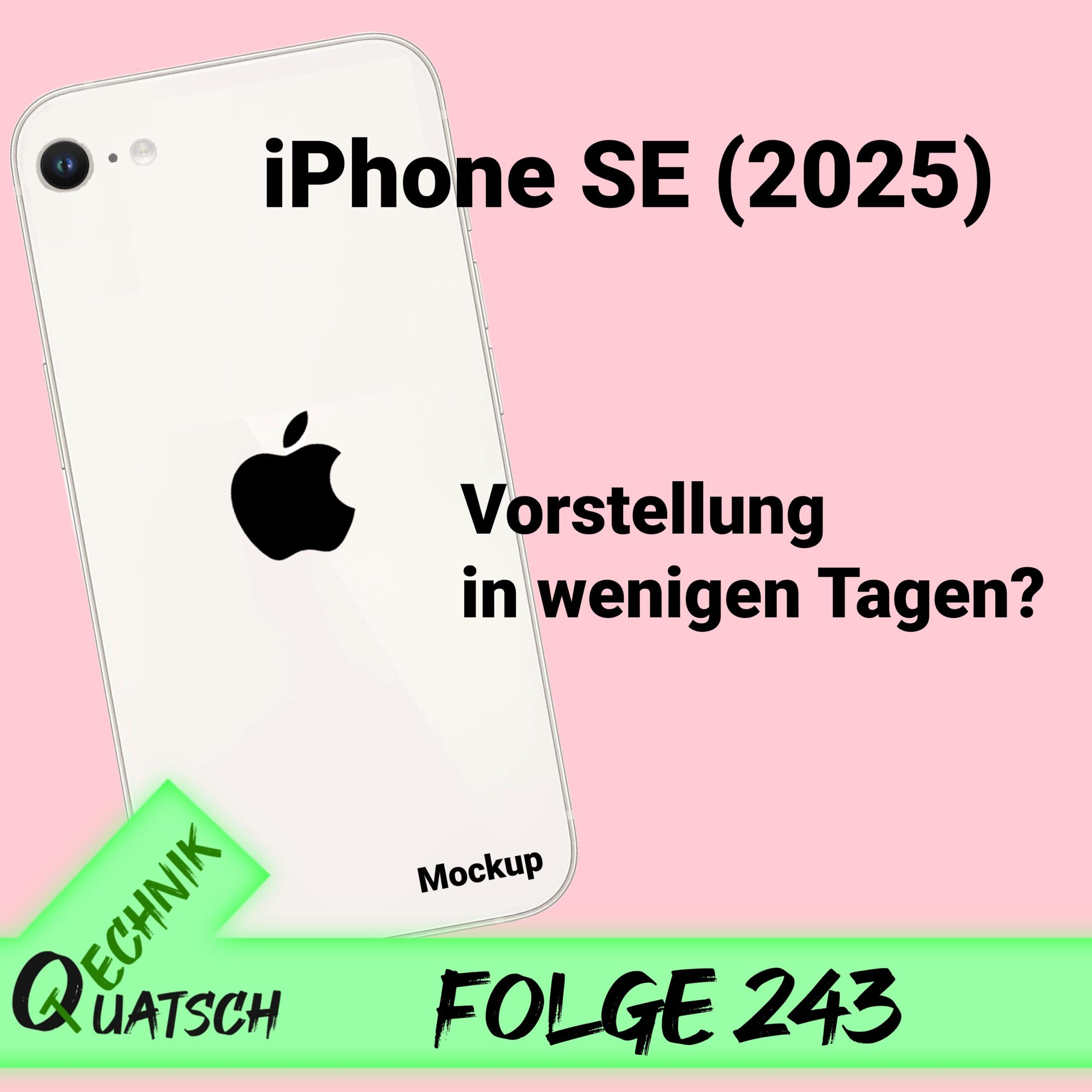 TQ243: Gerüchte zu Apple iPhone SE 4 mit A18, gestapelte M5-Pro-CPU, Intel Nova Lake-S mit 52 Kernen für 2026, AMD RX 9070 (XT) am 06. März, DMCA-Strikes gegen Bloodborne-Fanprojekte und 60fps-Patch
