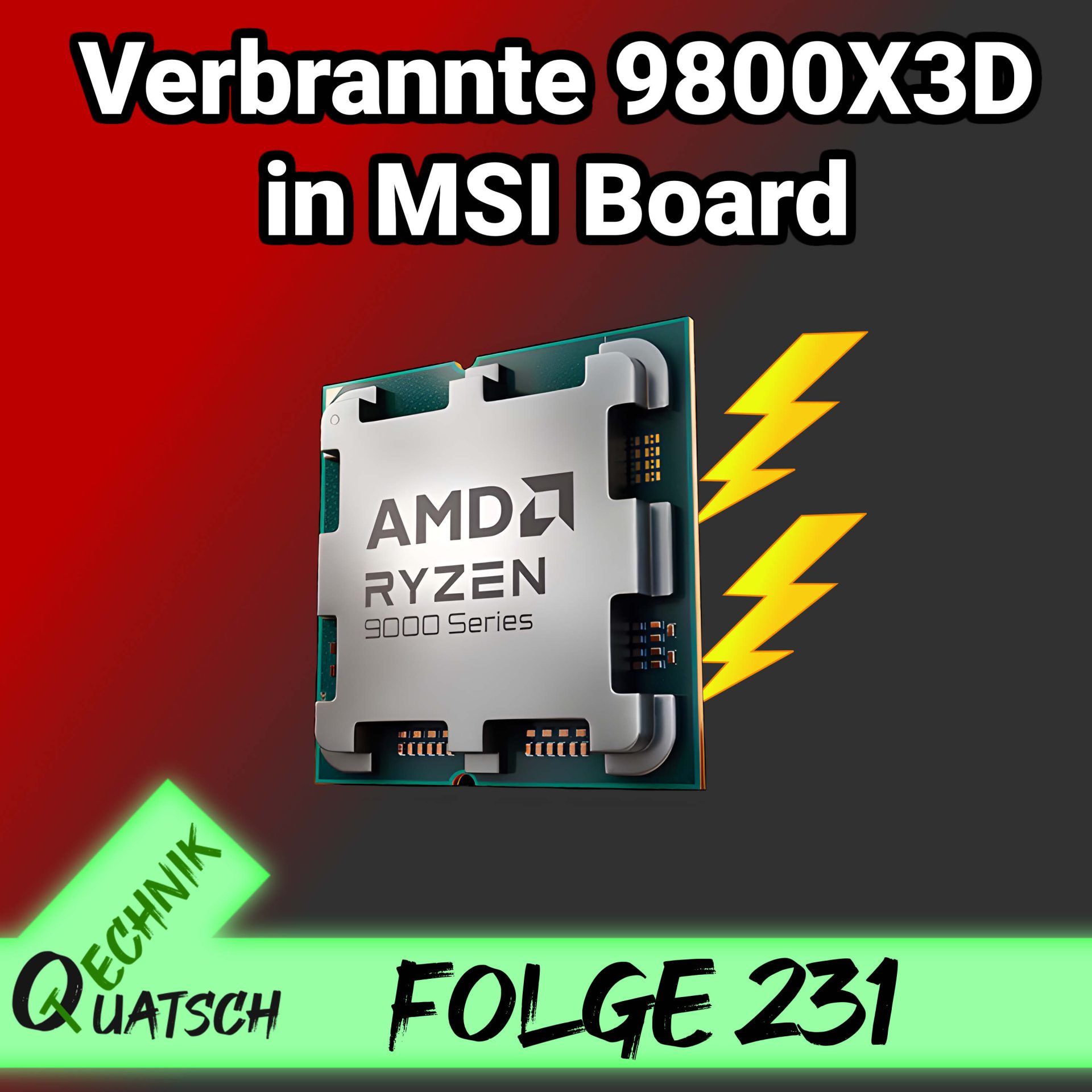 TQ231: Verkokelte Ryzen 9800X3D wohl User Error, Google AI Gemini mit verstörender Antwort, Wasserstoff-Knappheit an H2-Tankstellen, 20 Jahre Half-Life 2 und 30 Jahre Warcraft