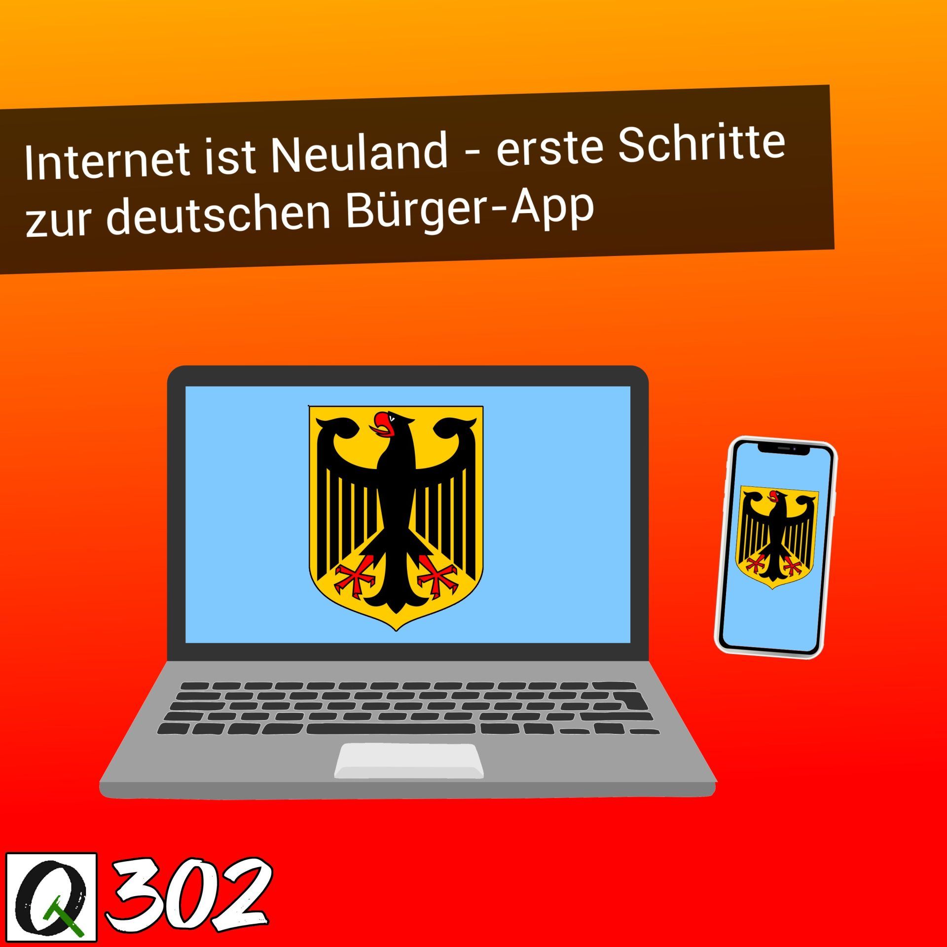 TQ302: Deutsche Bürger-App von Telekom und SAP; Arzt-App verknüpft mit elektronischer Patientenakte; Google Turboquant komprimiert oder beschleunigt KI-Modelle; Besuch der Wespenkönigin; grauer Kater statt grauem Mike