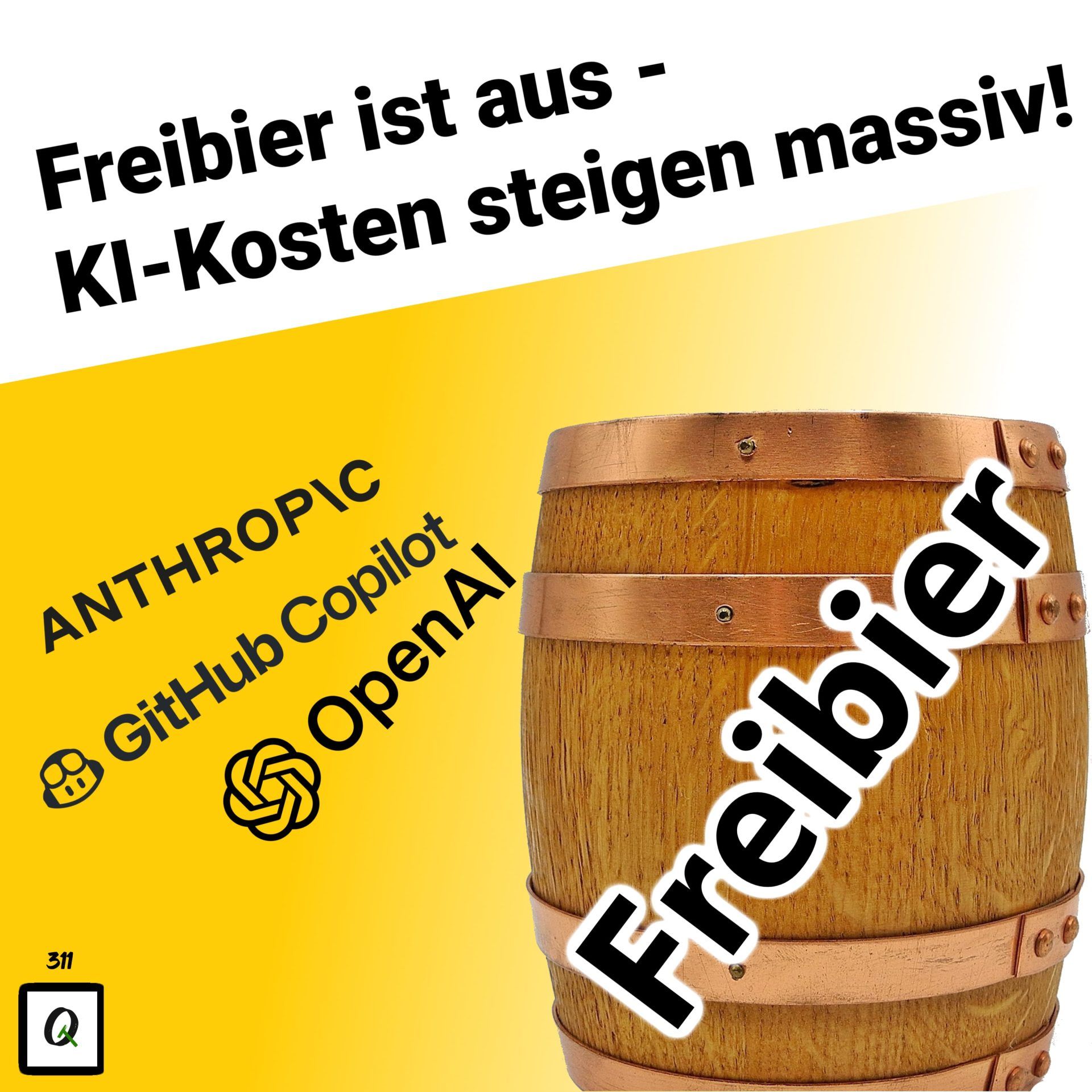 TQ311: KI-Kosten steigen massiv; KI-Modelle haftbar für falsche Antworten; noch mehr KI-Übersicht bei Google-Suche; Youtube Premium teurer; R-Type Dimensions III enttäuscht, Gothic 1 Remake begeistert
