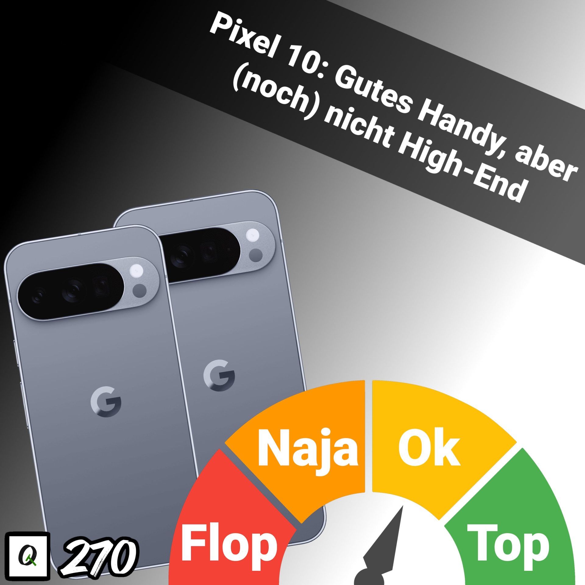 TQ270: Google Pixel 10 und 10 Pro (XL) vorgestellt – Performance-Sprung dank TSMC, aber noch weit hinter der Spitze, Pixelsnap wie Apple Magsafe zum Laden nach Qi 2.2; USA erwerben 10% Anteil an Intel uvm.