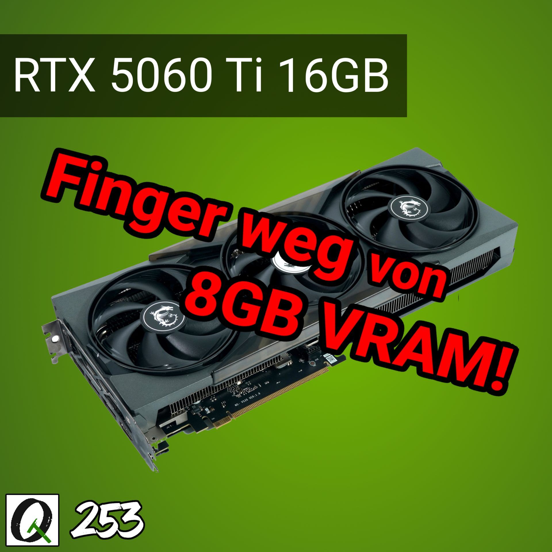 TQ253: Nvidia RTX 5060 Ti 16 GB in den Reviews (nicht die mit 8 GB kaufen!); Aus von Schwachstellen-Datenbank CVE abgewendet, EU-Alternative EUVD online; Gerüchte zu Radeon RX 9070 GRE, 9060 (XT) wohl zu Computex