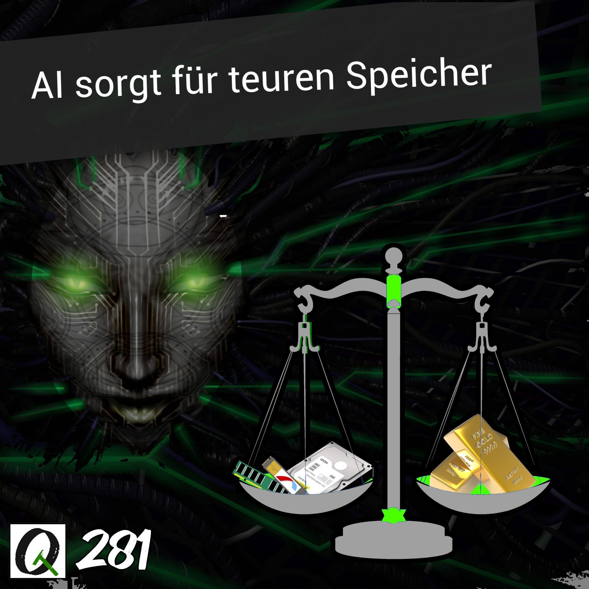 TQ281: Nissan will E-Auto mit neuer Feststoffbatterie bis 2028 in Serie fertigen; KI-Hype verteuert RAM, VRAM, SSDs, HDDs; GTA6 auf November 2026 verschoben; Winter Burrow – Cozy Survival mit Maus angespielt; Witcher Staffel 4 reingeschaut.