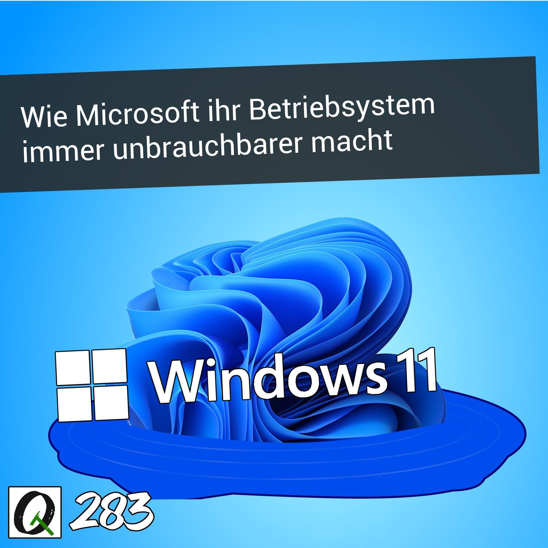 TQ283: Microsoft will Windows zum Betriebssystem für Menschen und KI-Agenten machen, mit MS 365 verschmelzen; Windows-Kernfunktionen seit Juli-Update defekt