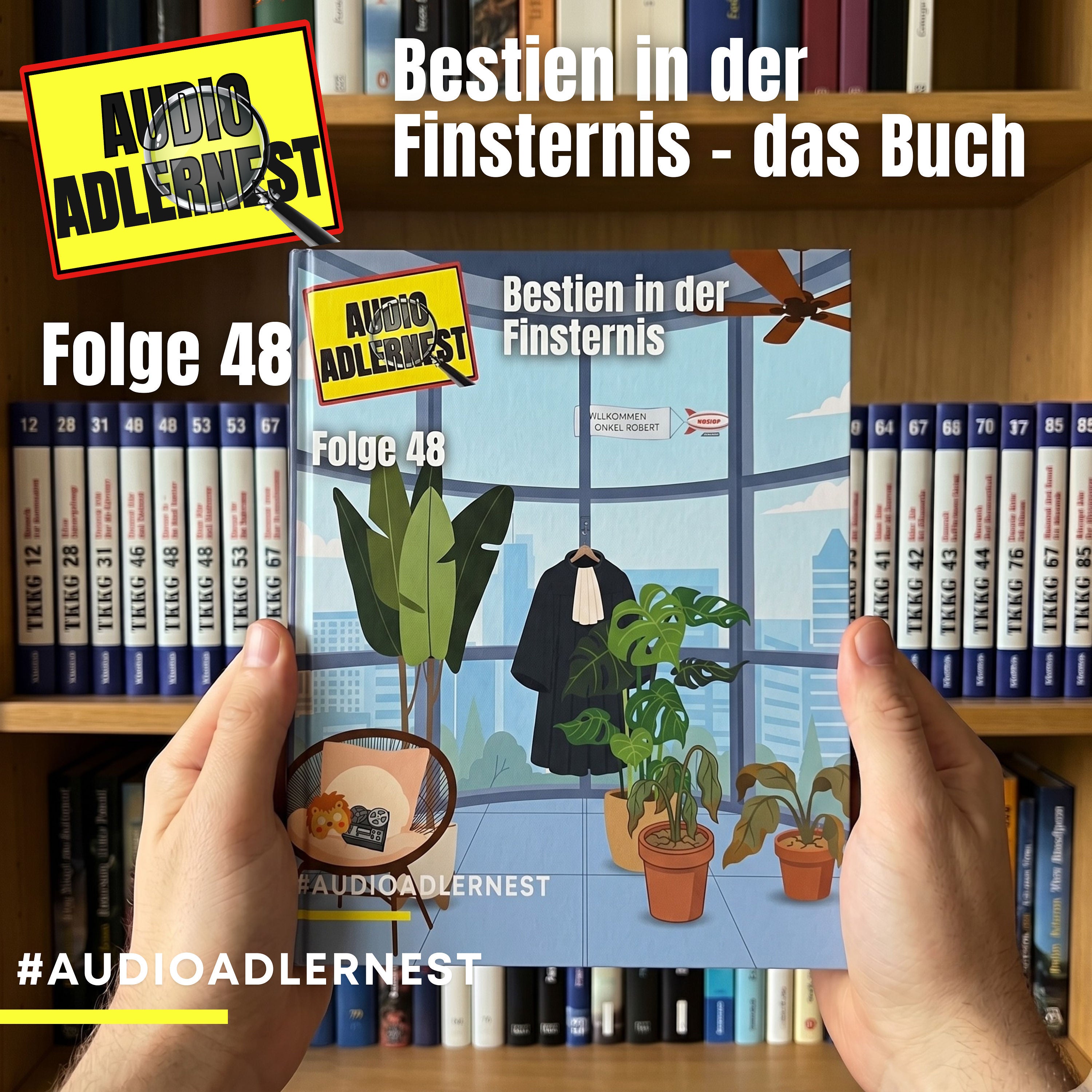Bestien in der Finsternis - Das Buch - TKKG Folge 48 - Audio Adlernest (#137)