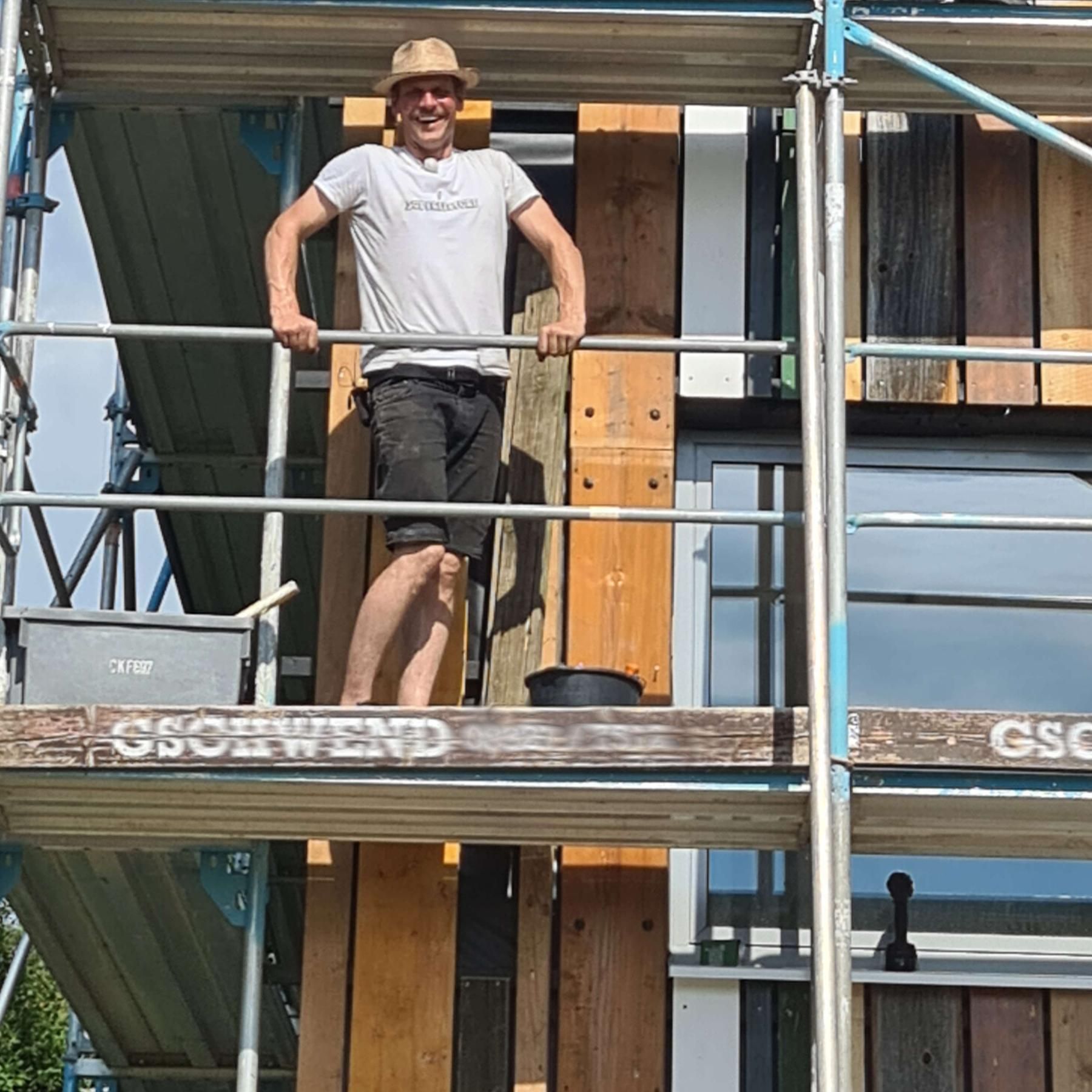 Neue Ideen im Bau - Fassade aus Holzmüll