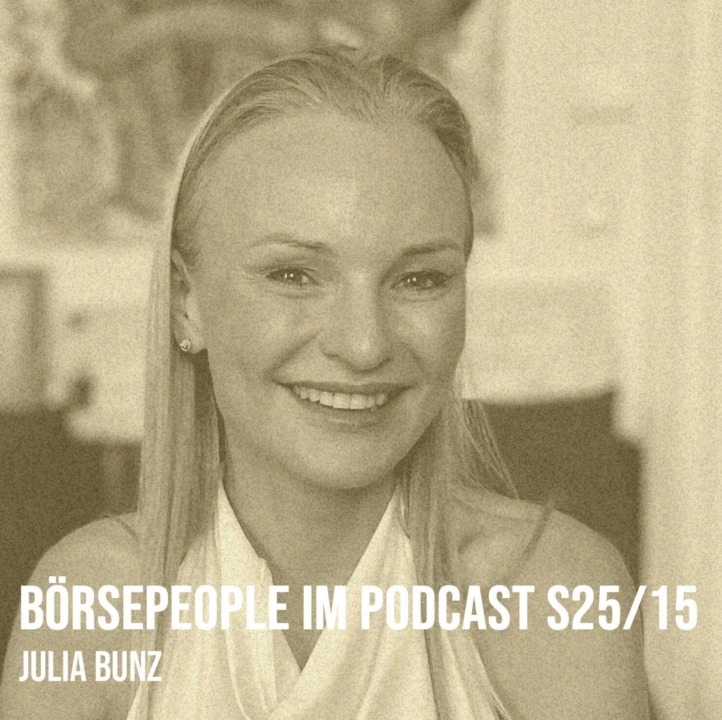 Börsepeople im Podcast S25/15: Julia Bunz