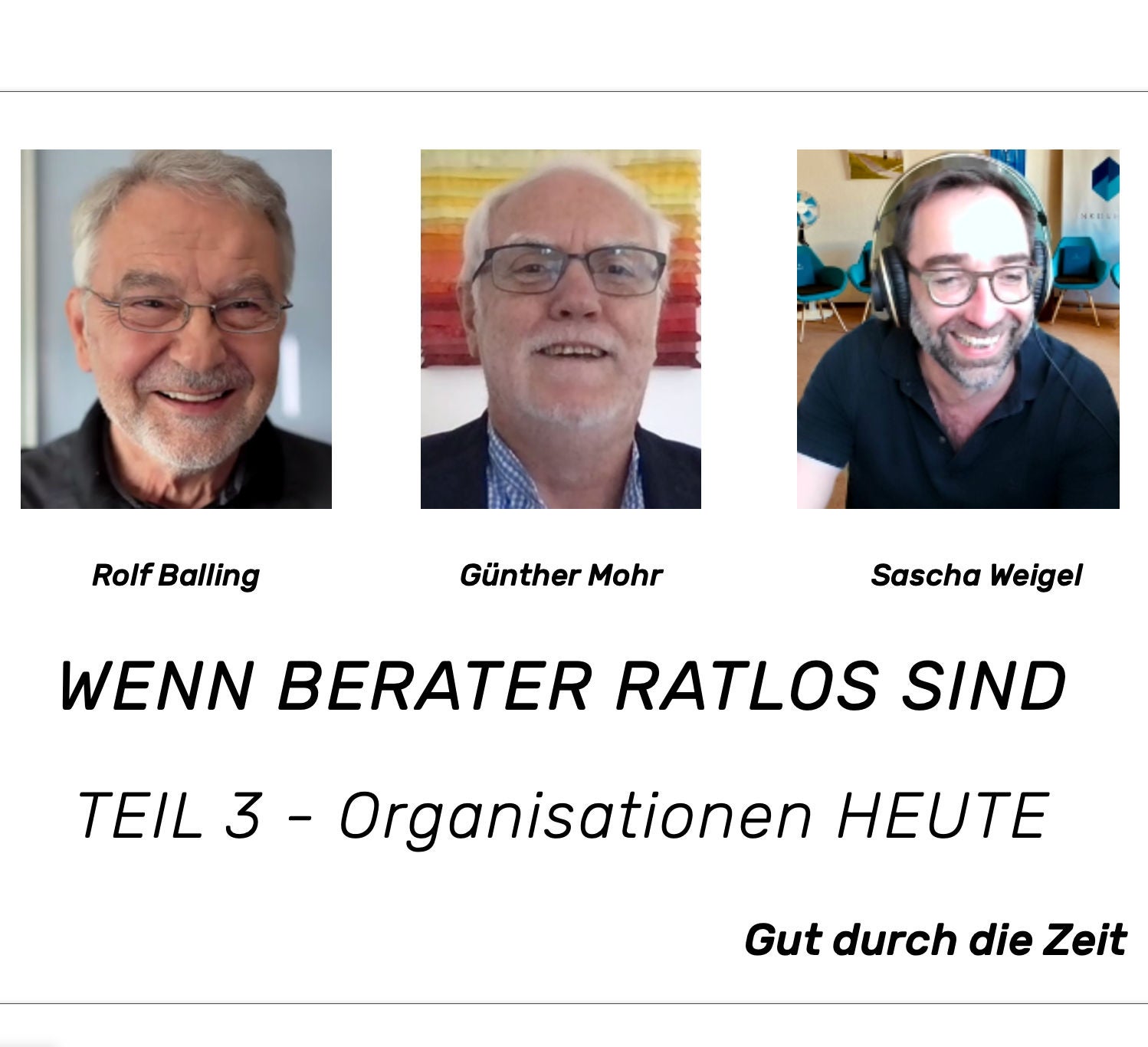 #43 - Wenn Berater ratlos sind. Teil 3. Was sind Organisationen heute?