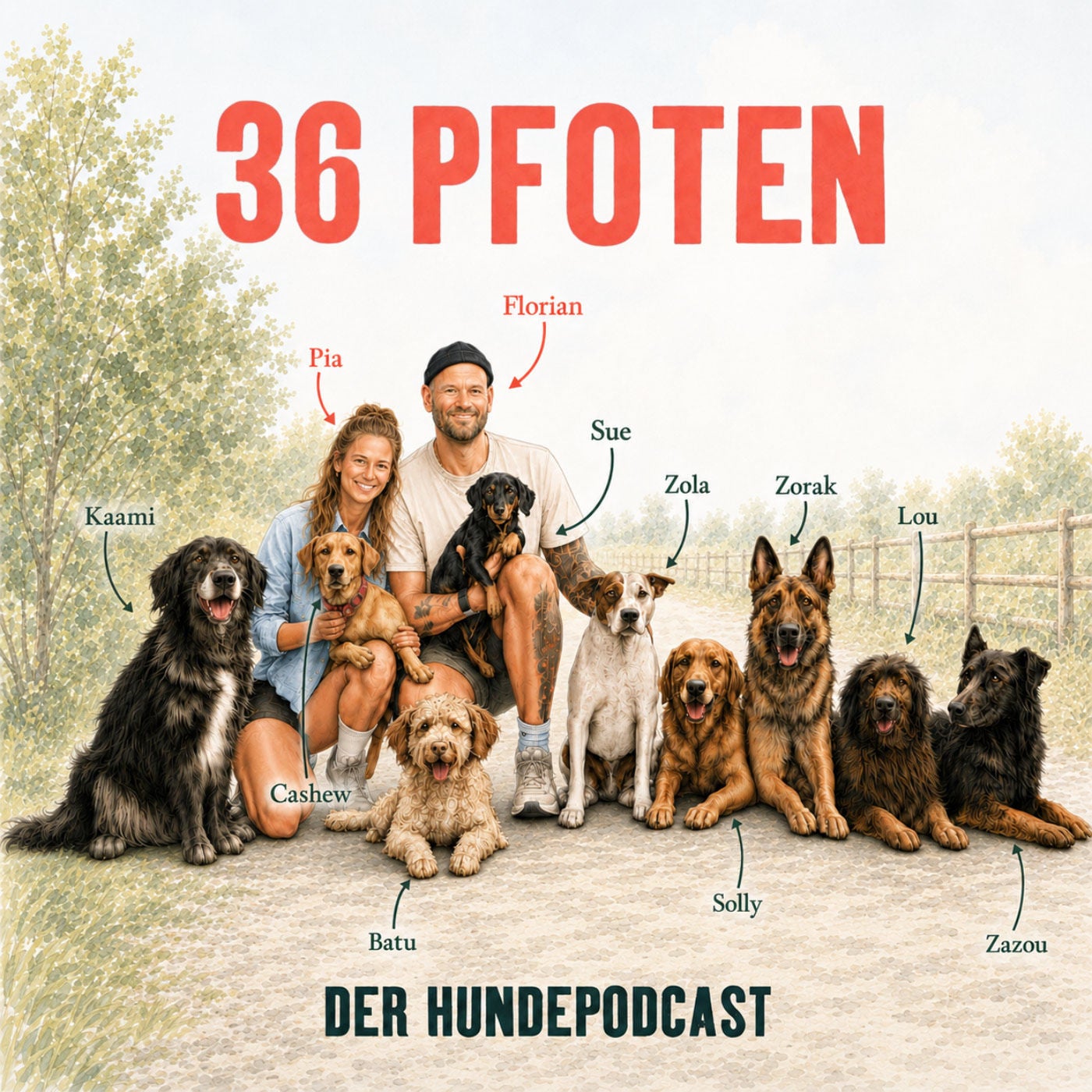 36 Pfoten - Der Hundepodcast