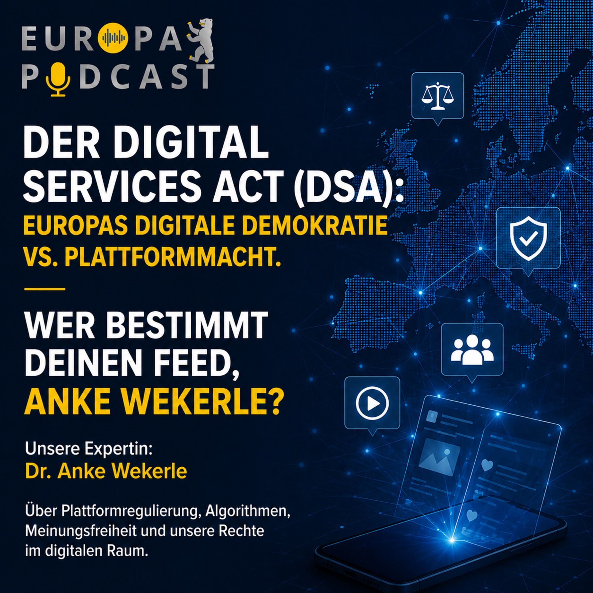 Der Digital Services Act (DSA): Europas digitale Demokratie vs. Plattformmacht