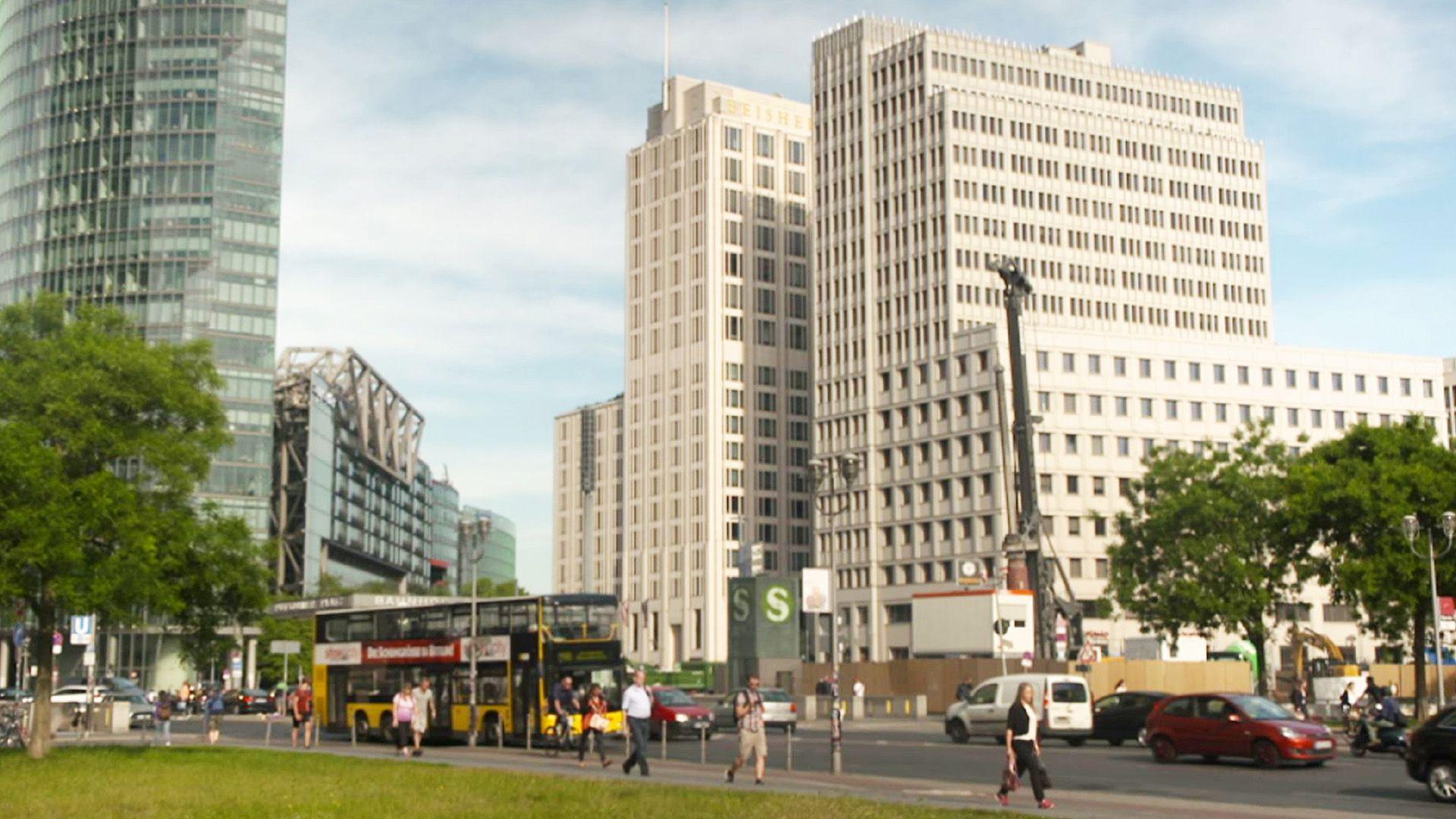 Potsdamer Platz - 70 ha pralles Berlin