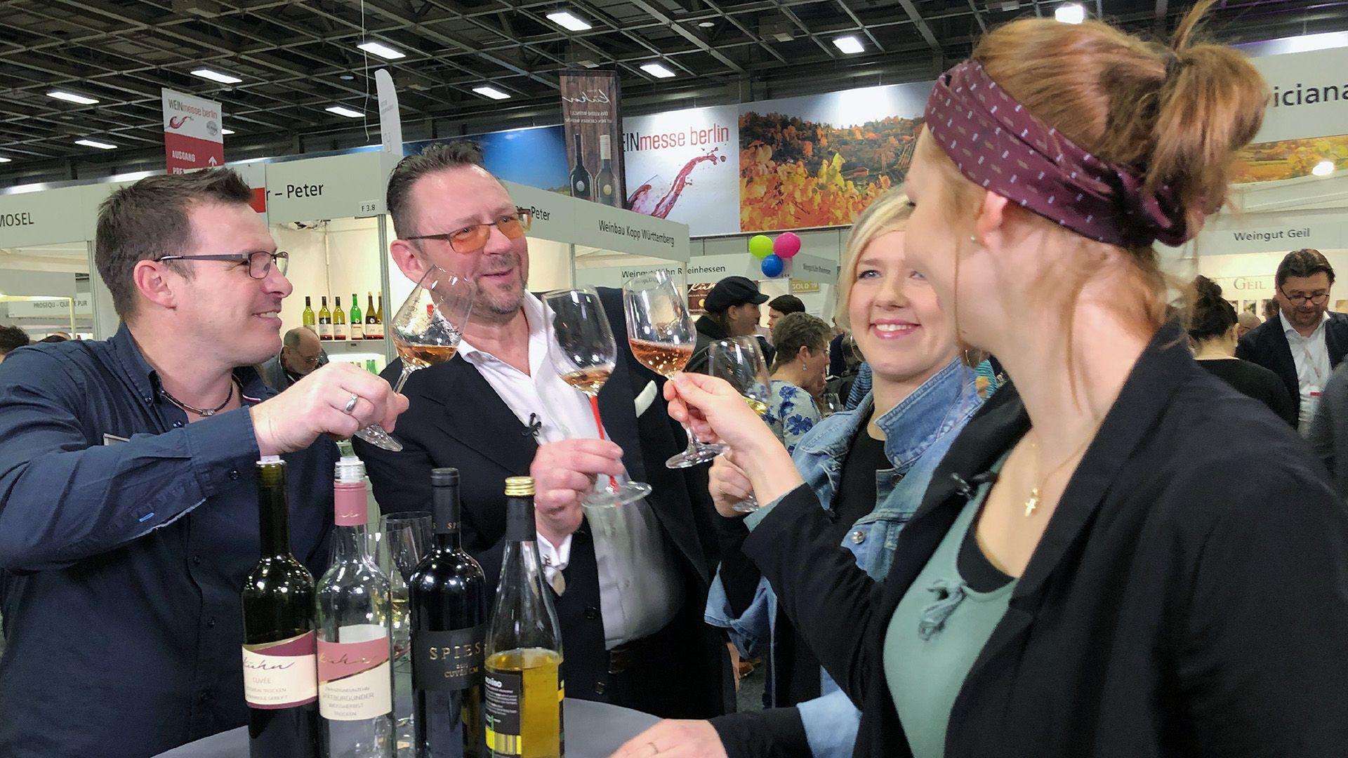 Auf der Suche nach dem edelsten Tröpfchen - Weinmesse Berlin