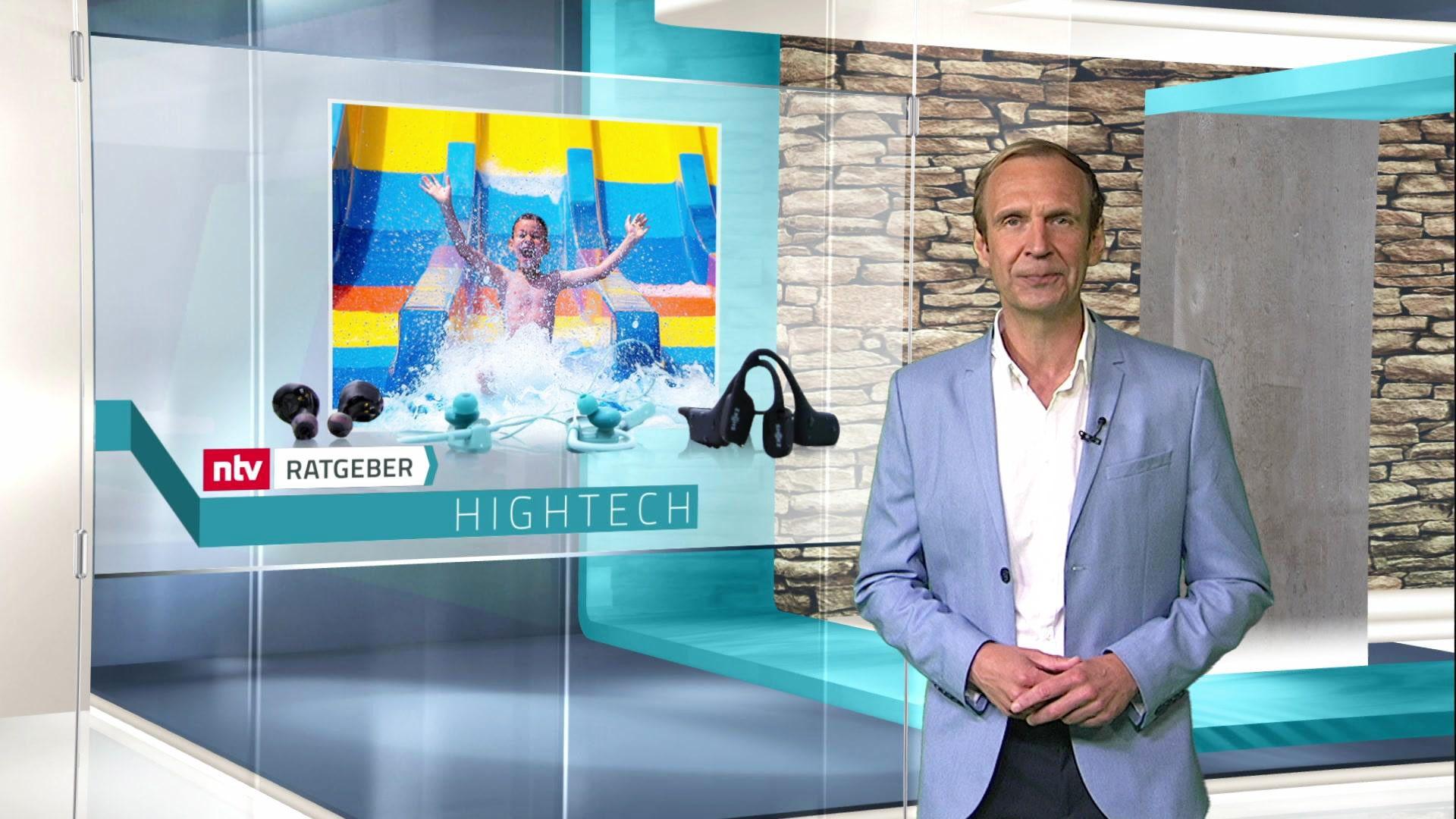 Thema u.a.: Wasserdichte Kopfhörer - Musik beim Badespaß genießen