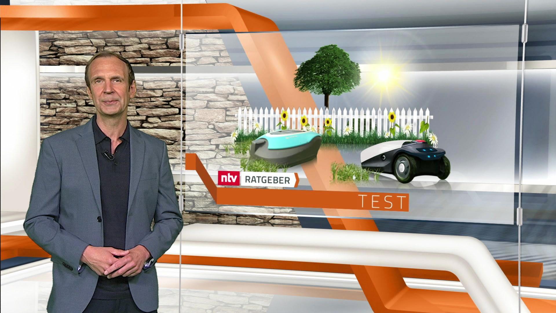 Thema u.a.: Mähroboter im Test