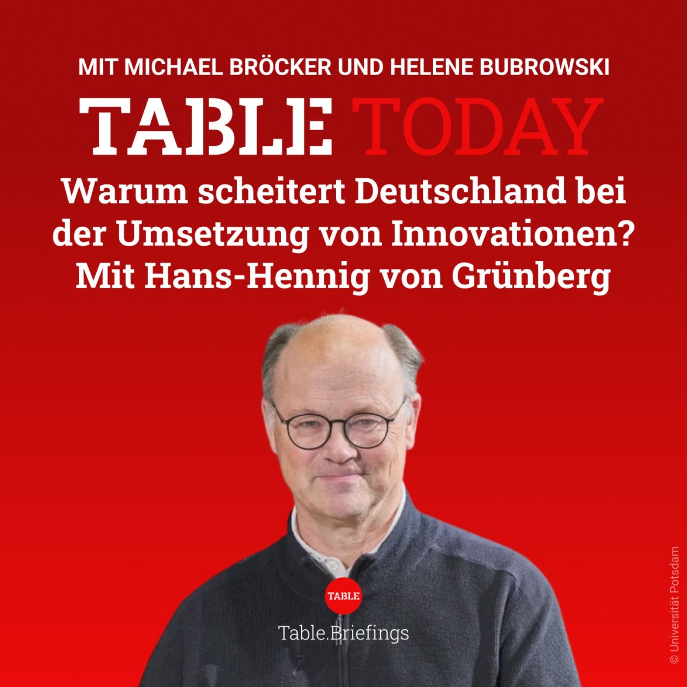 Warum scheitert Deutschland bei der Umsetzung von Innovationen? Mit Hans-Hennig von Grünberg