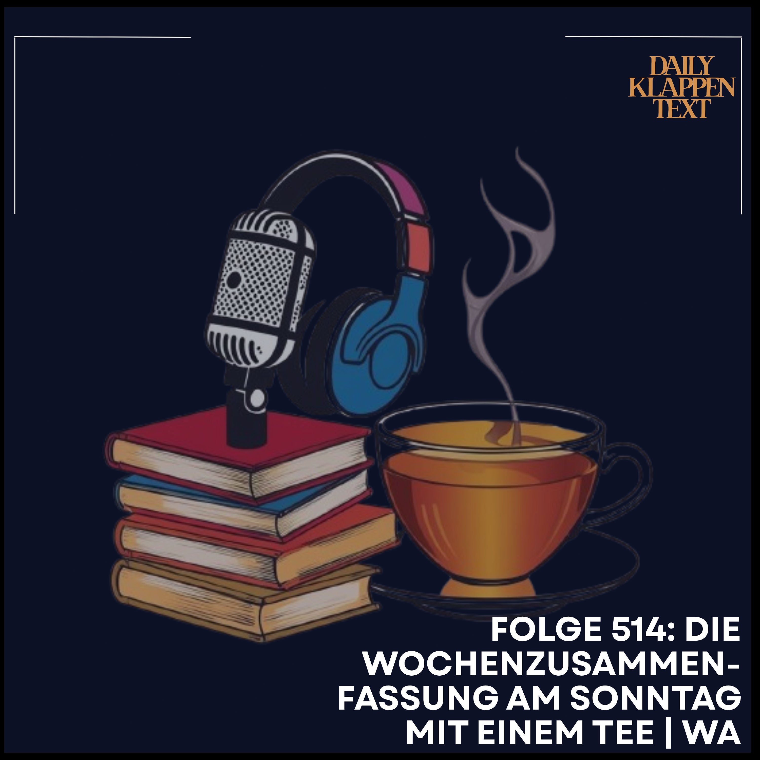 Folge 514: Die Wochenzusammenfassung am Sonntag mit einem Tee | WA