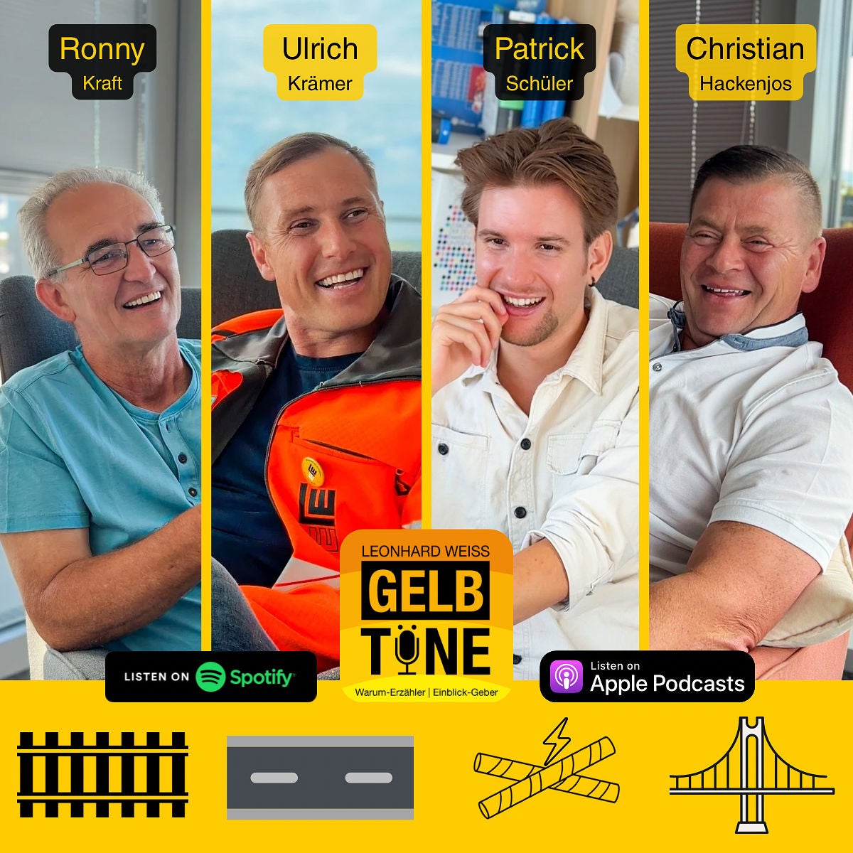 #40 Eigentlich bin ich Kindergärtner. Drei Poliere über Brücken, Gleise und Deutschlands größte Infrastrukturprojekte