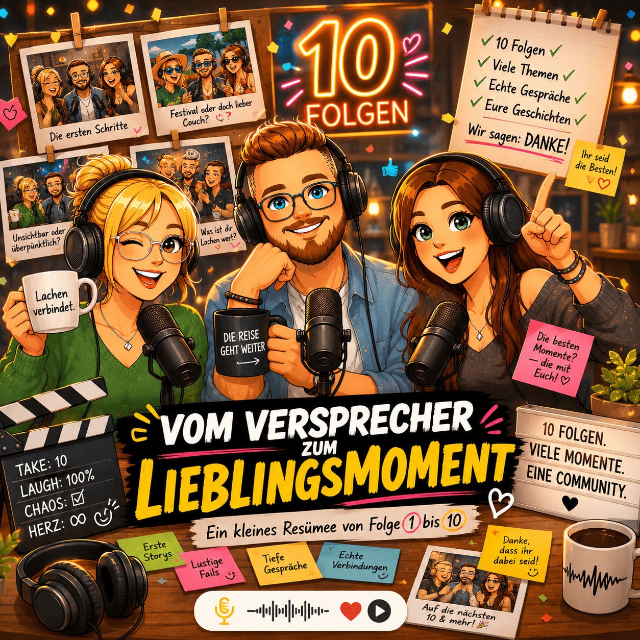 #010 Vom Versprecher zum Lieblingsmoment