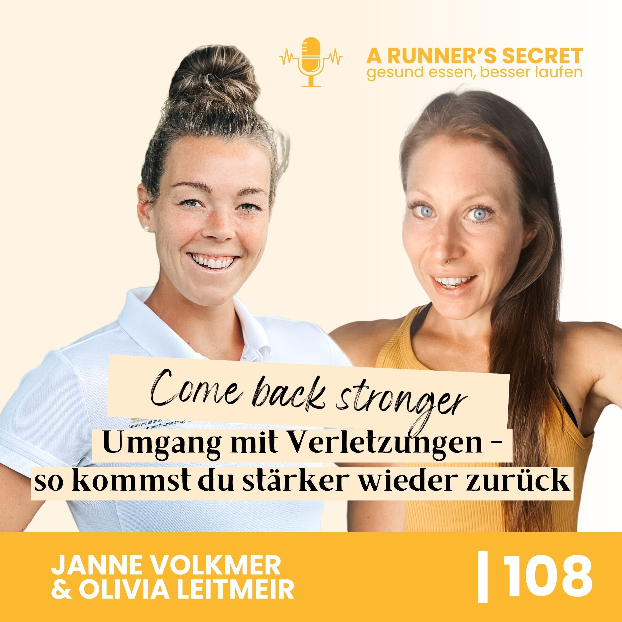 108 | Come back stronger: Umgang mit Verletzungen - so kommst du stärker wieder zurück