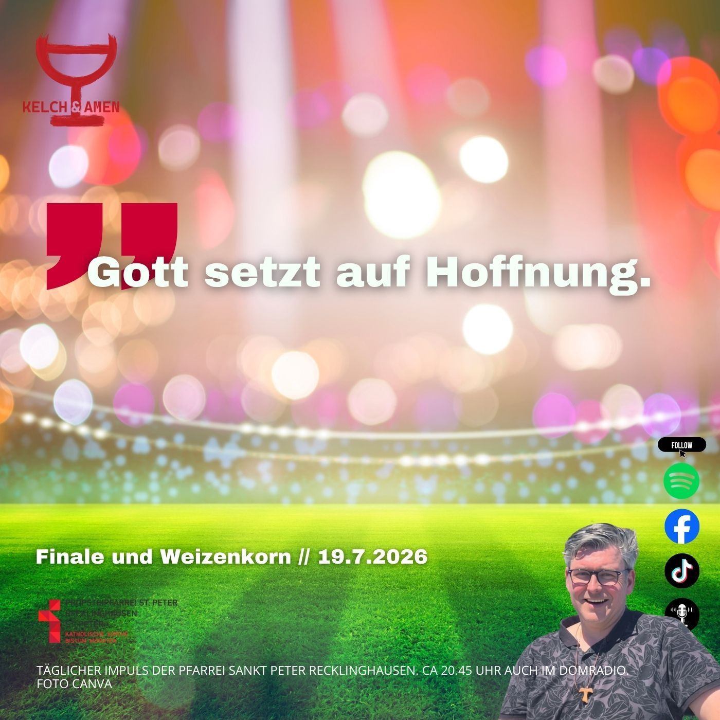 Finale und Weizenkorn // 19.7.2026