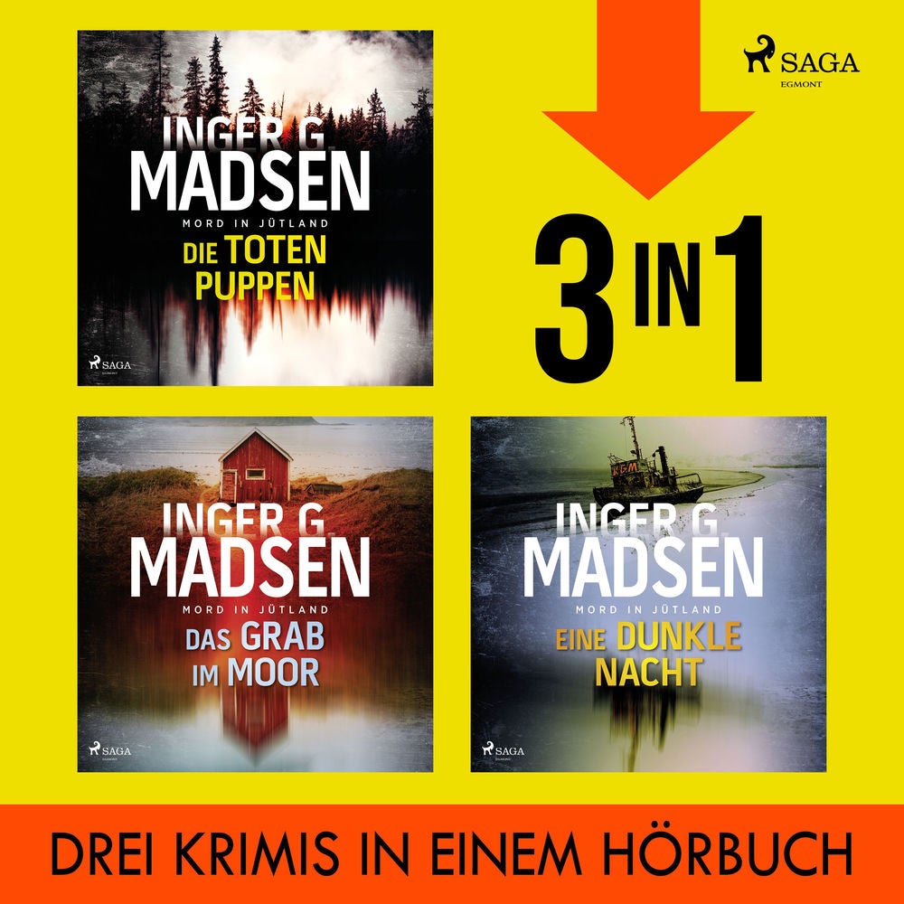 Die toten Puppen, Das Grab im Moor & Eine dunkle Nacht