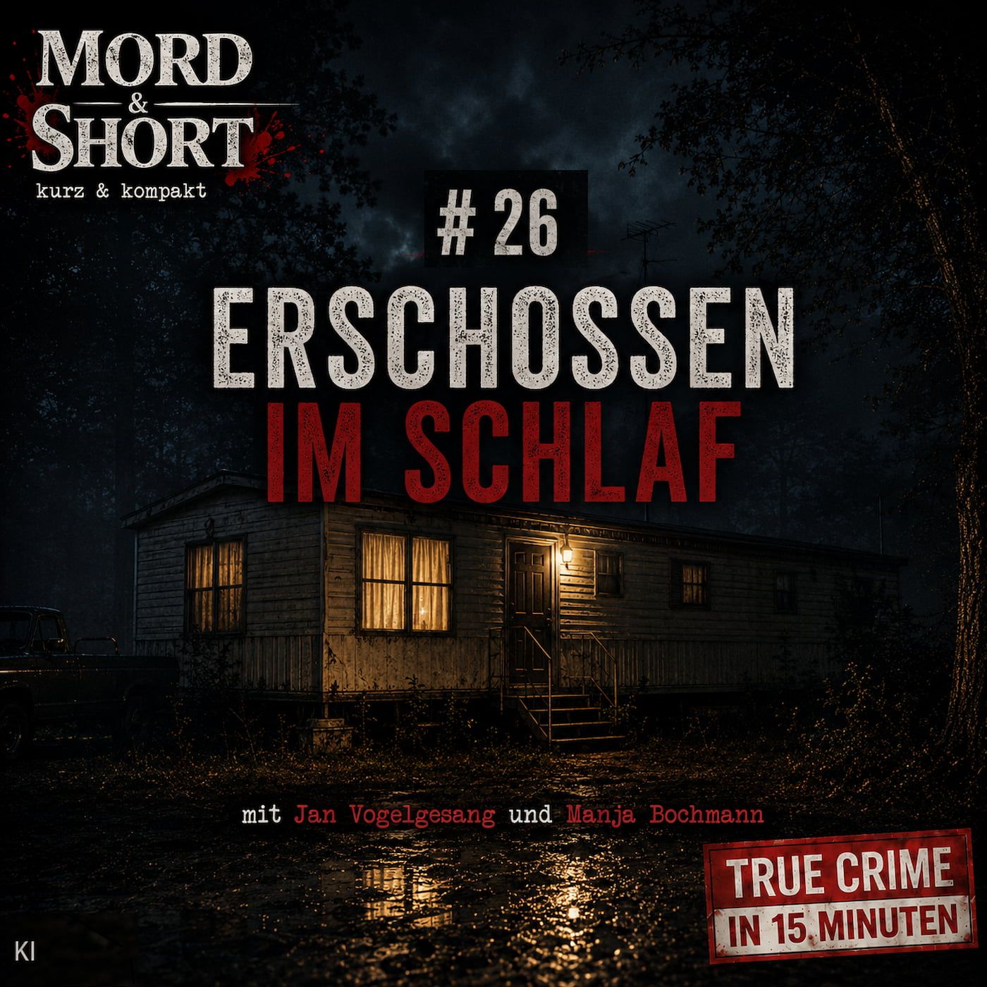 # 26 ERSCHOSSEN IM SCHLAF