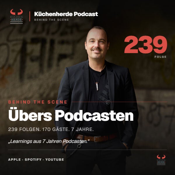 Übers Podcasten: 239 Folgen, 170 Gäste und die Learnings aus 7 Jahren