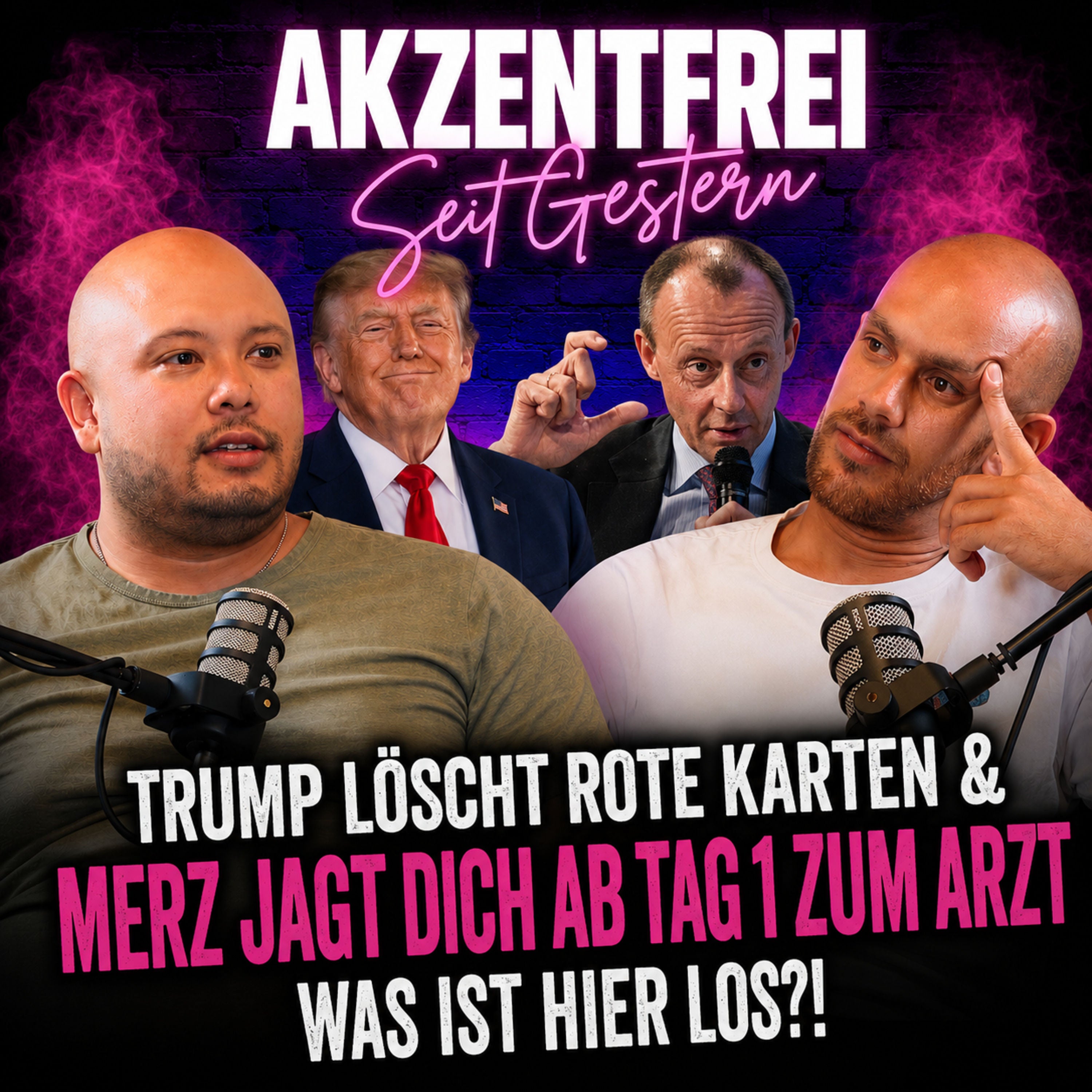 Trump löscht rote Karten & Merz jagt dich ab Tag 1 zum Arzt was ist hier los?!! Folge 47