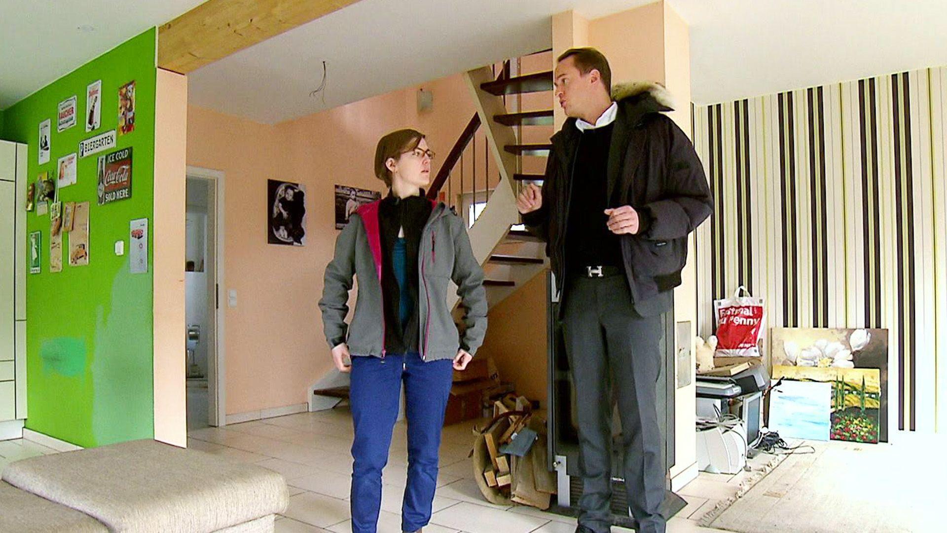 Pantomimin auf Wohnungssuche