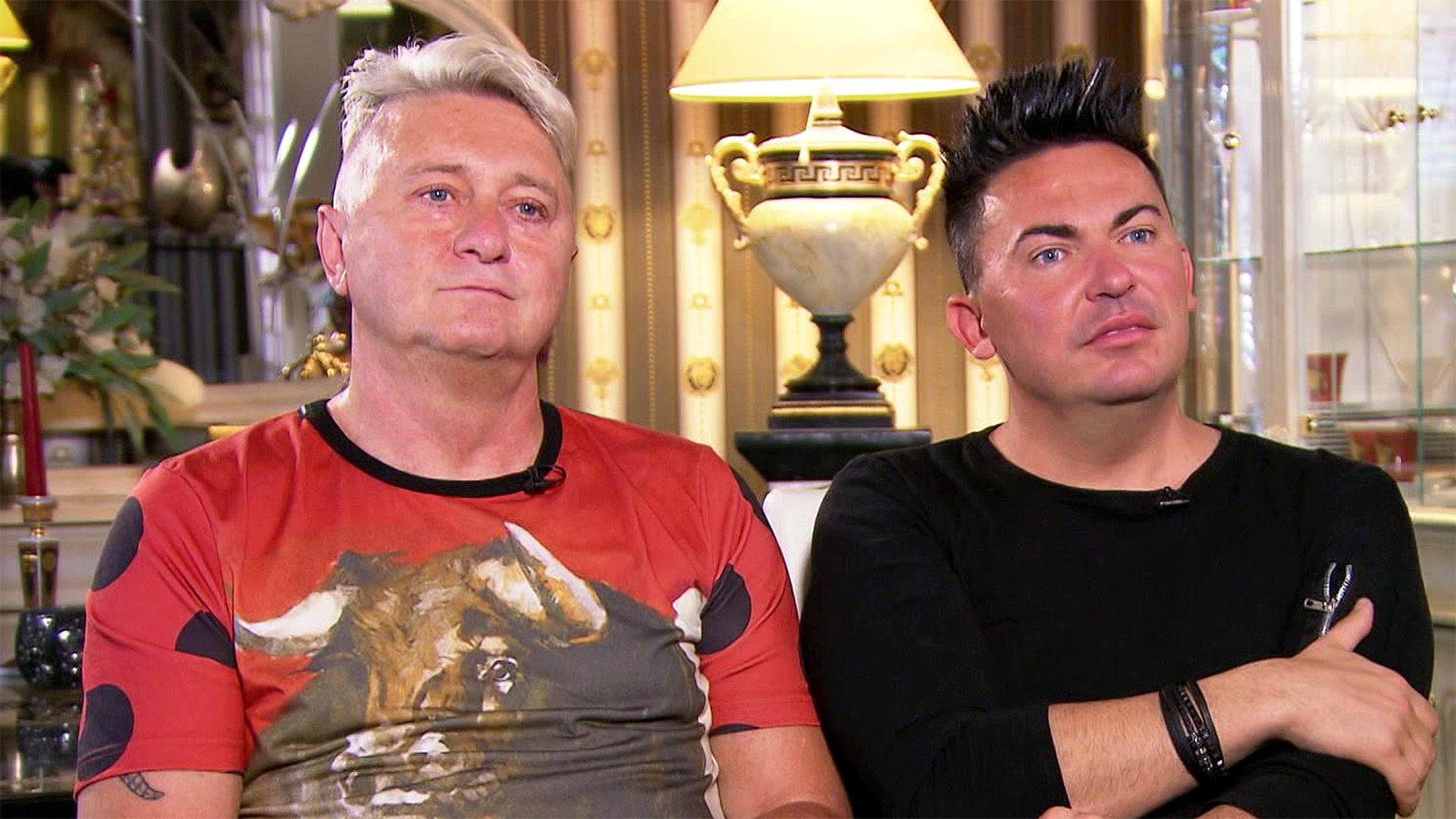 Hubert und Matthias testen ein Handylautsprecher.