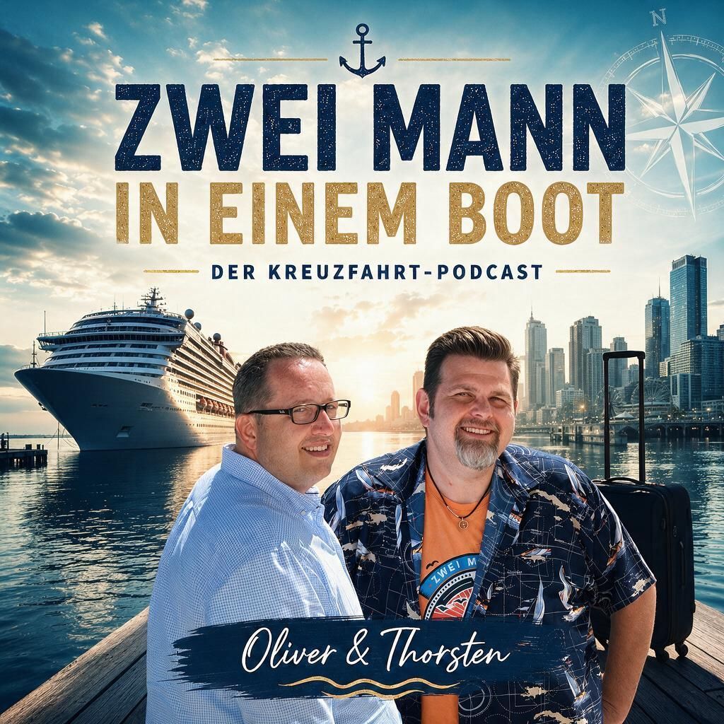 Zwei Mann in einem Boot