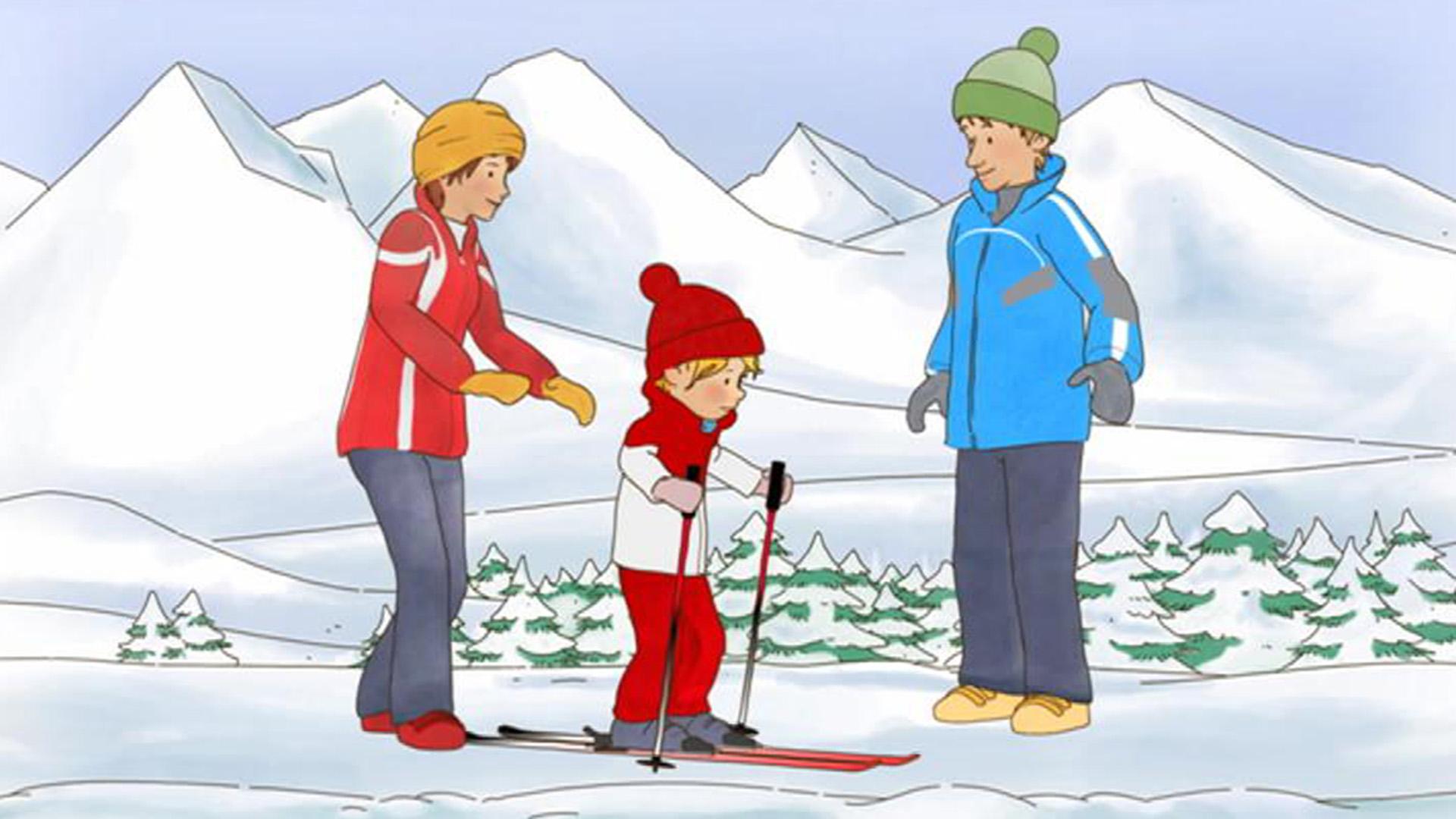 Conni fährt Ski