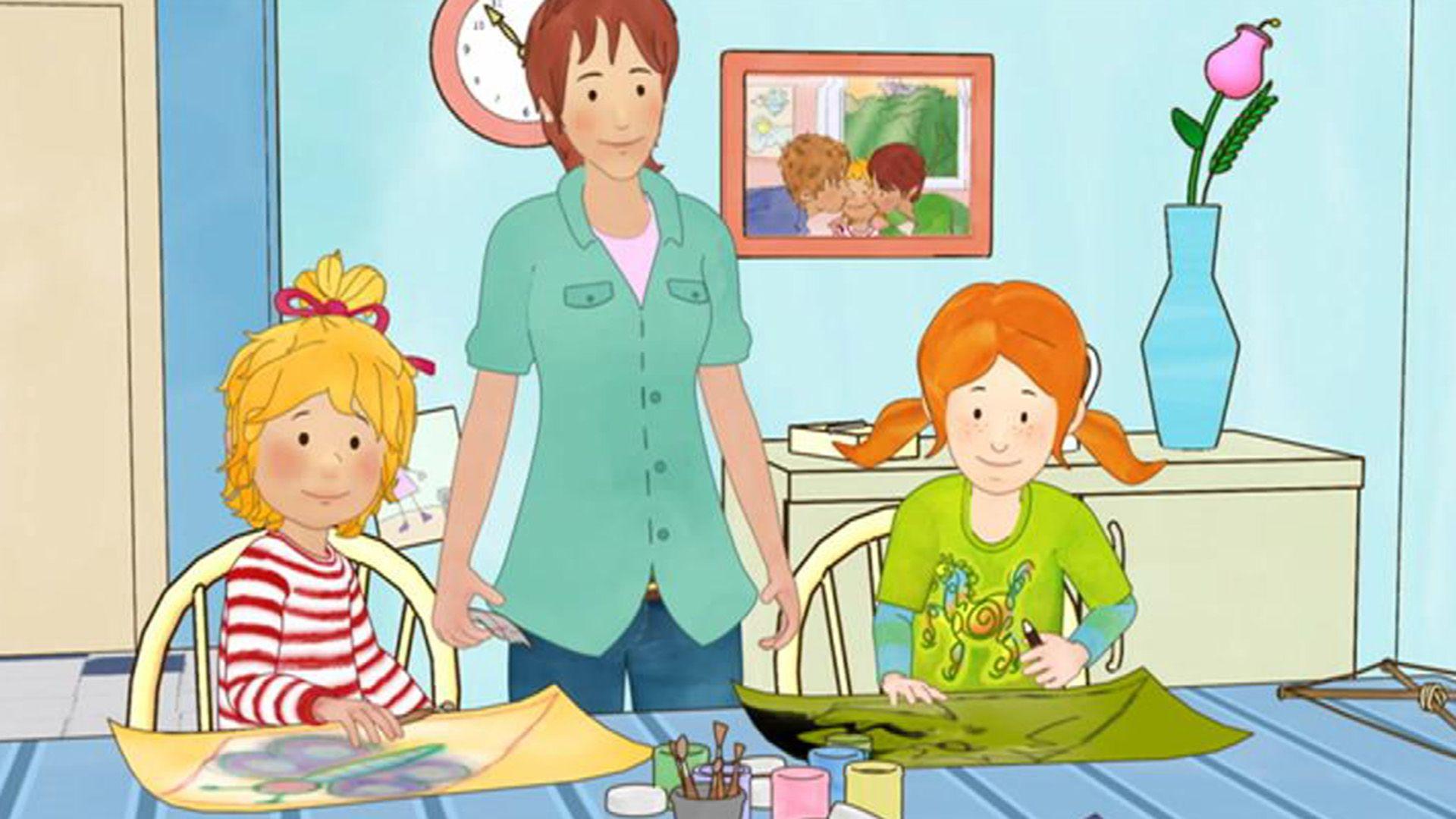Conni lässt Drachen steigen