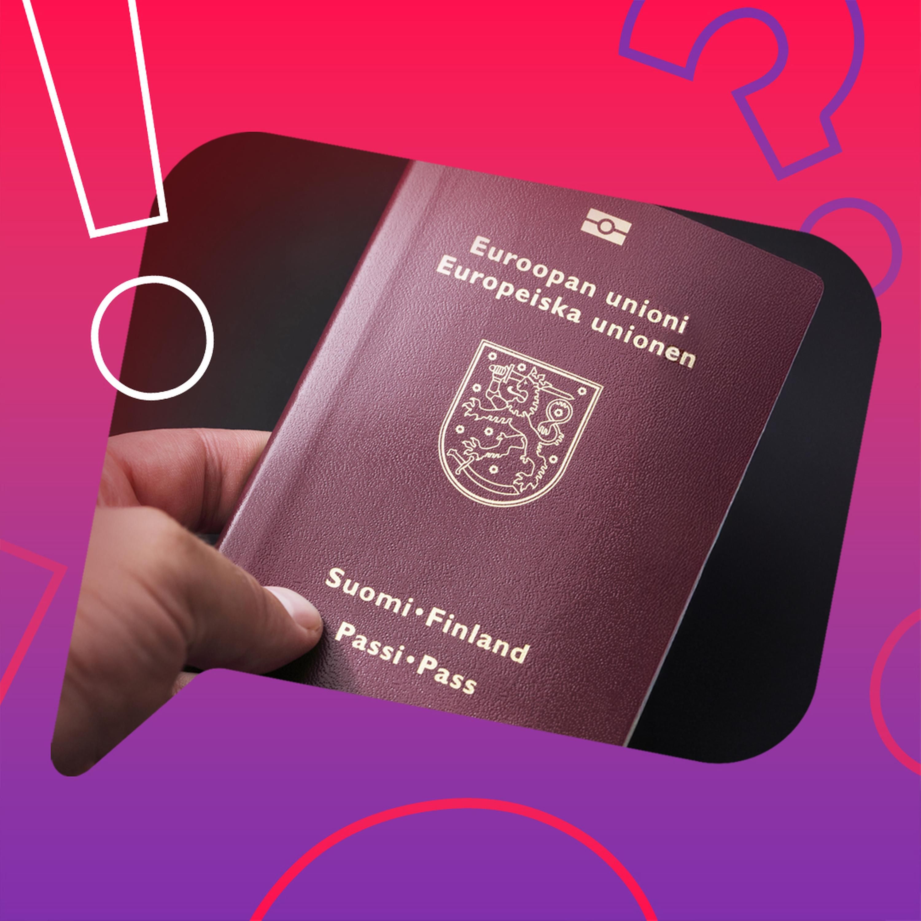 Gibt es im finnischen Reisepass ein Daumenkino?