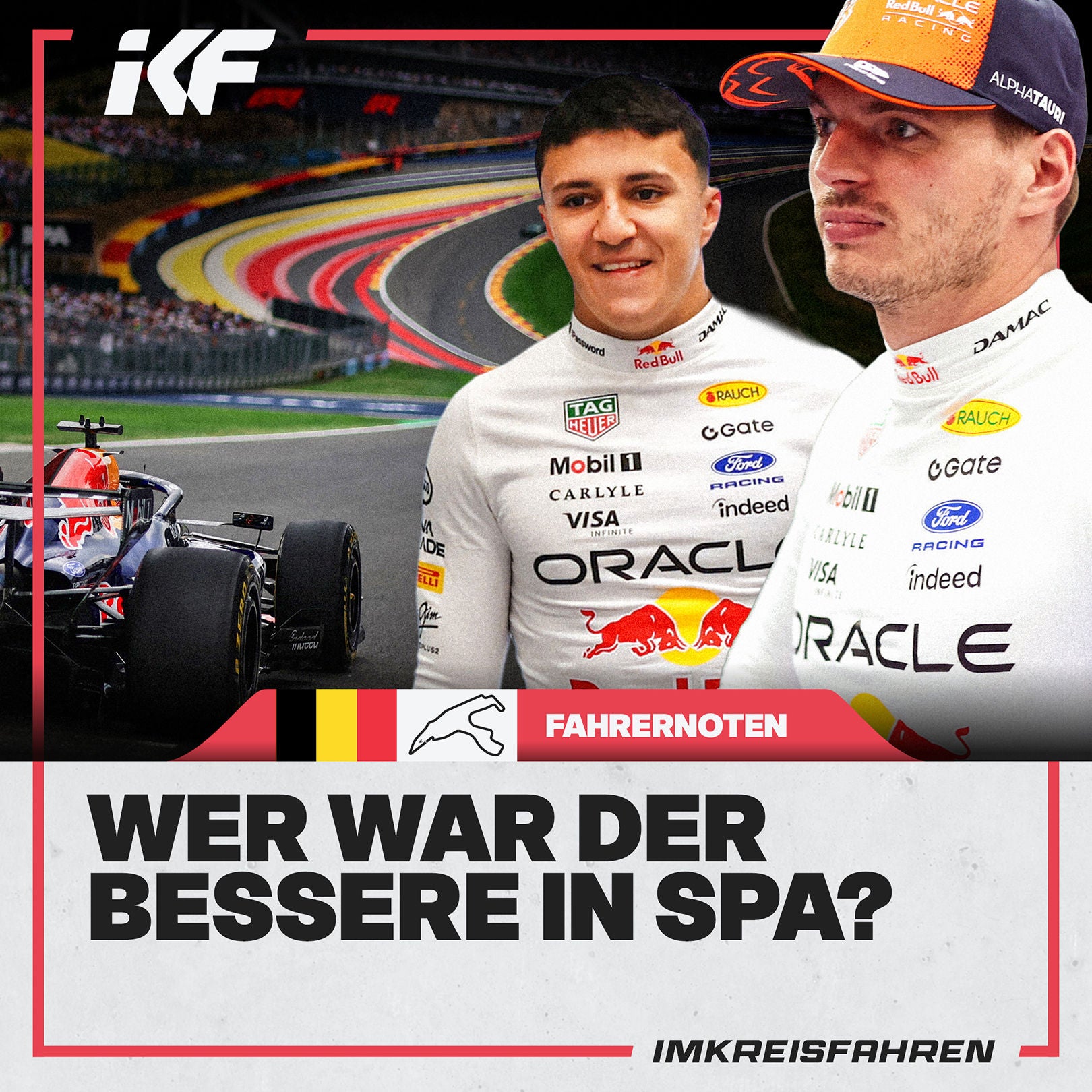 Gleich mehrfach die Bestnote! | Fahrernoten Belgien