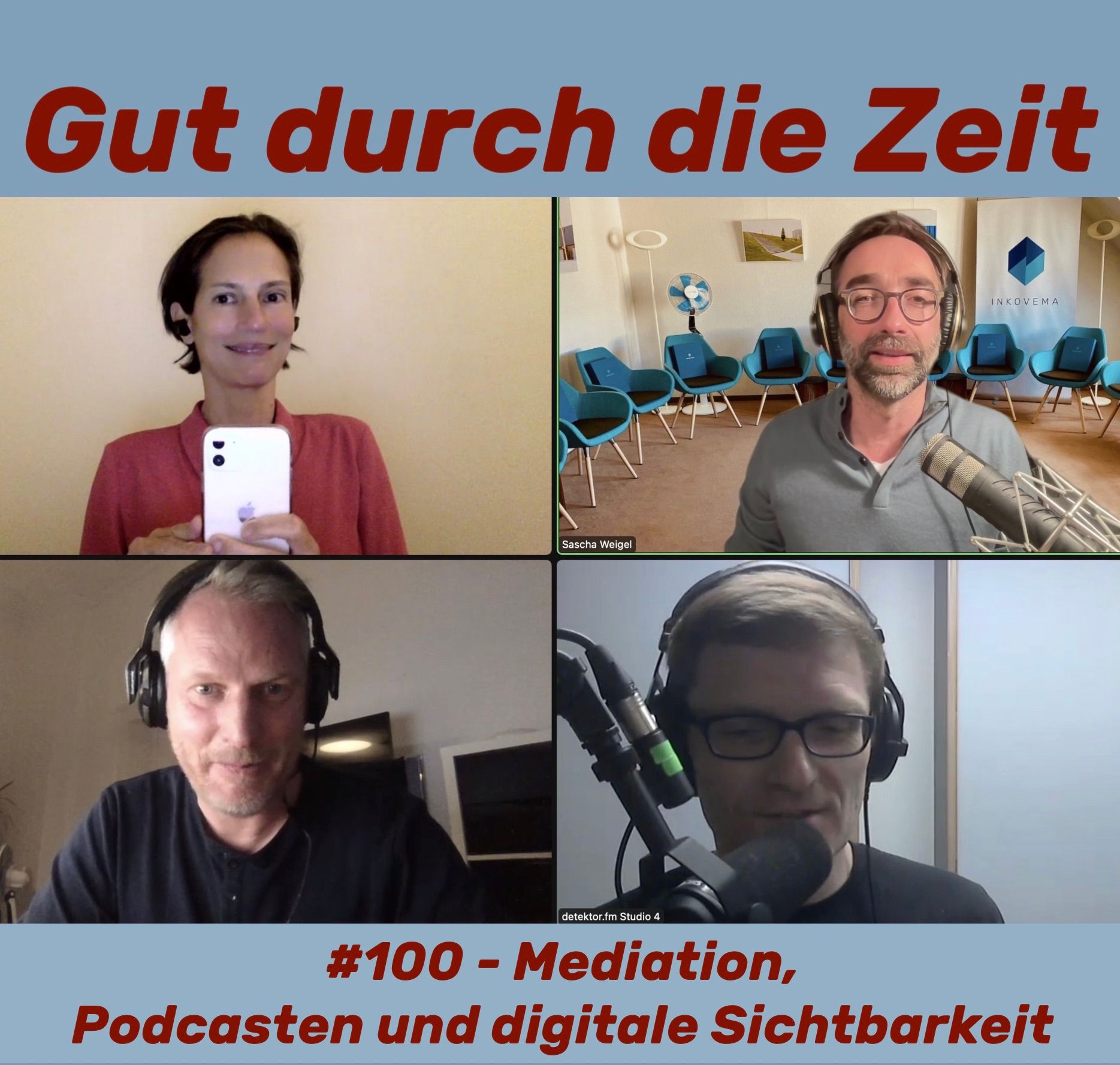#100 - Mediation, Podcasten und digitale Sichtbarkeit. Zum Jubiläum Hintergründe und Feedback