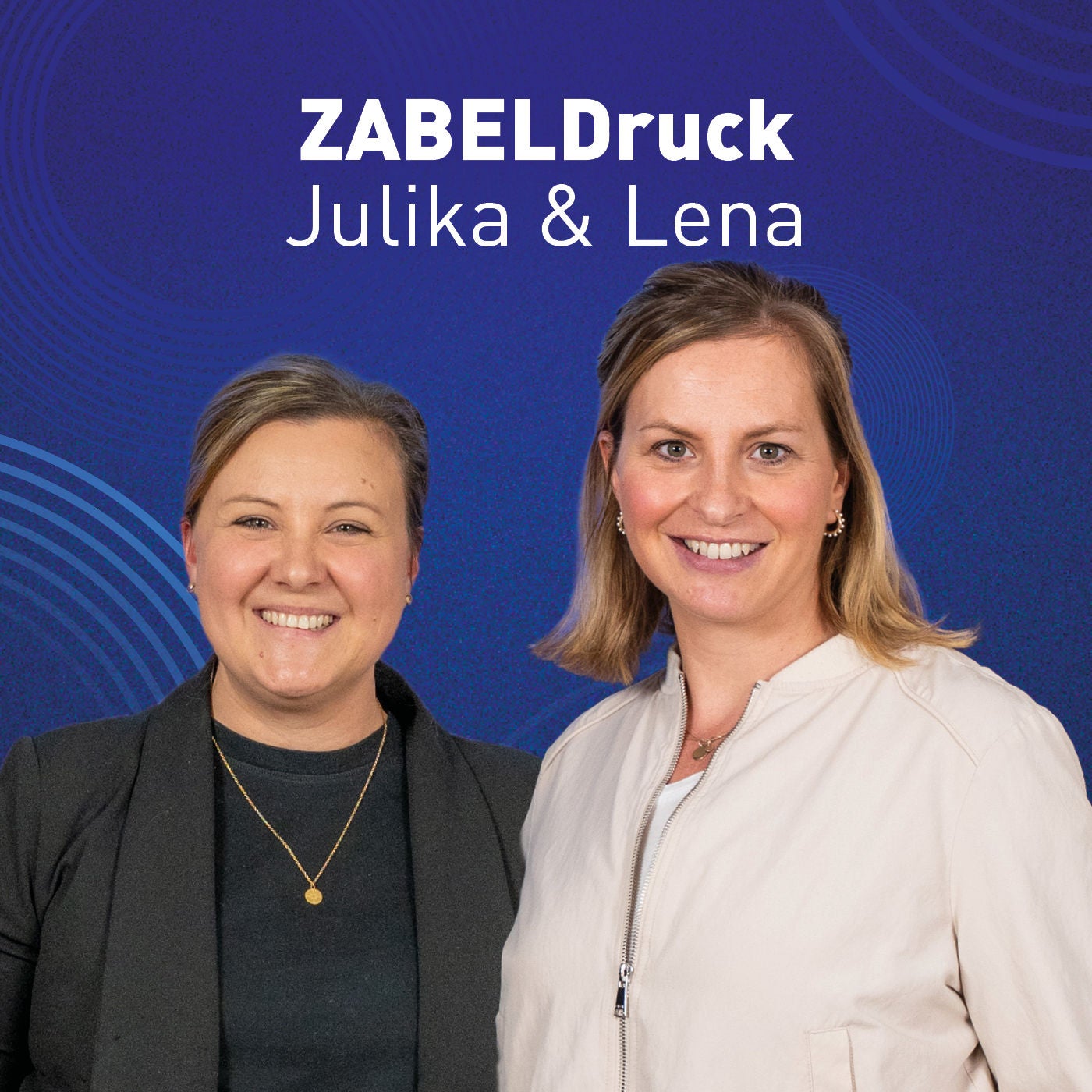 Positiv mit Druck umgehen: Lena Hügel und Julika Keller von ZABELDruck