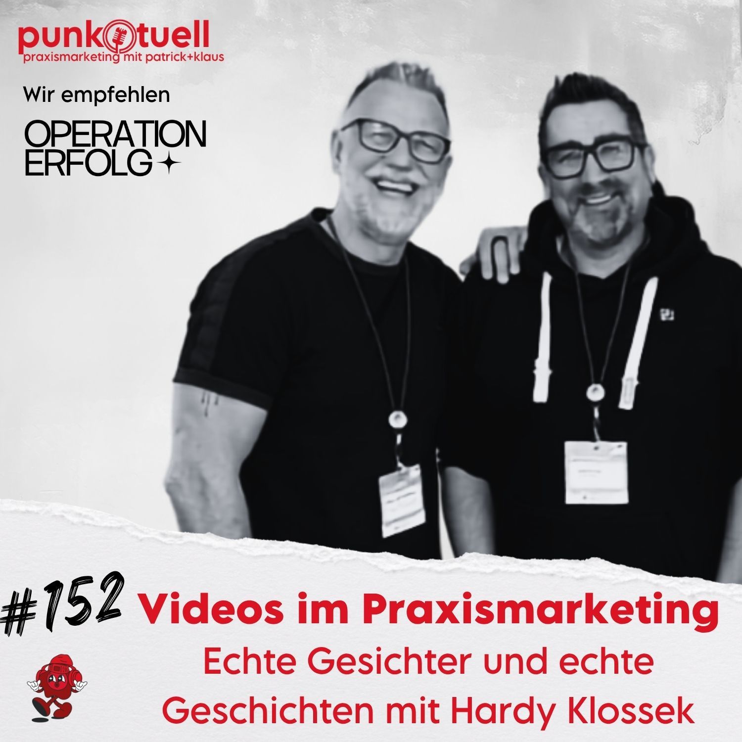 Videos im Praxismarketing: Echte Gesichter und echte Geschichten mit Hardy Klossek | #152