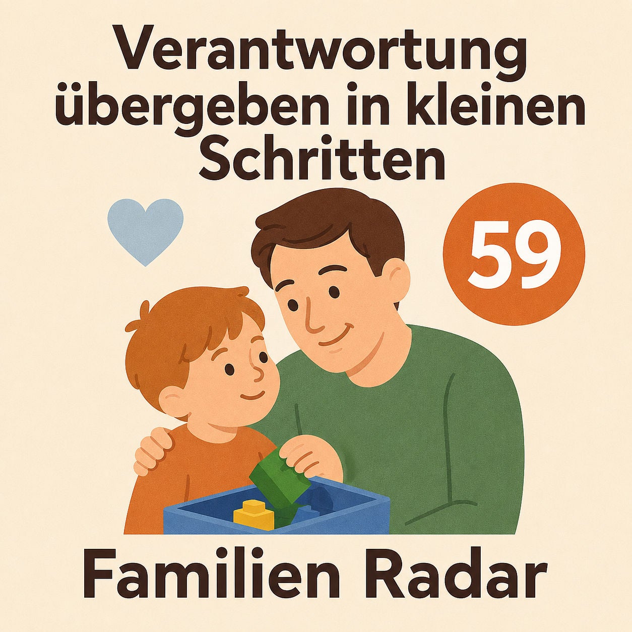 Verantwortung übergeben in kleinen Schritten