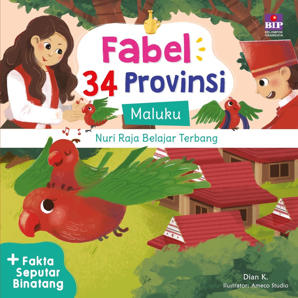 Seri Fabel, Nuri Raja Belajar Terbang